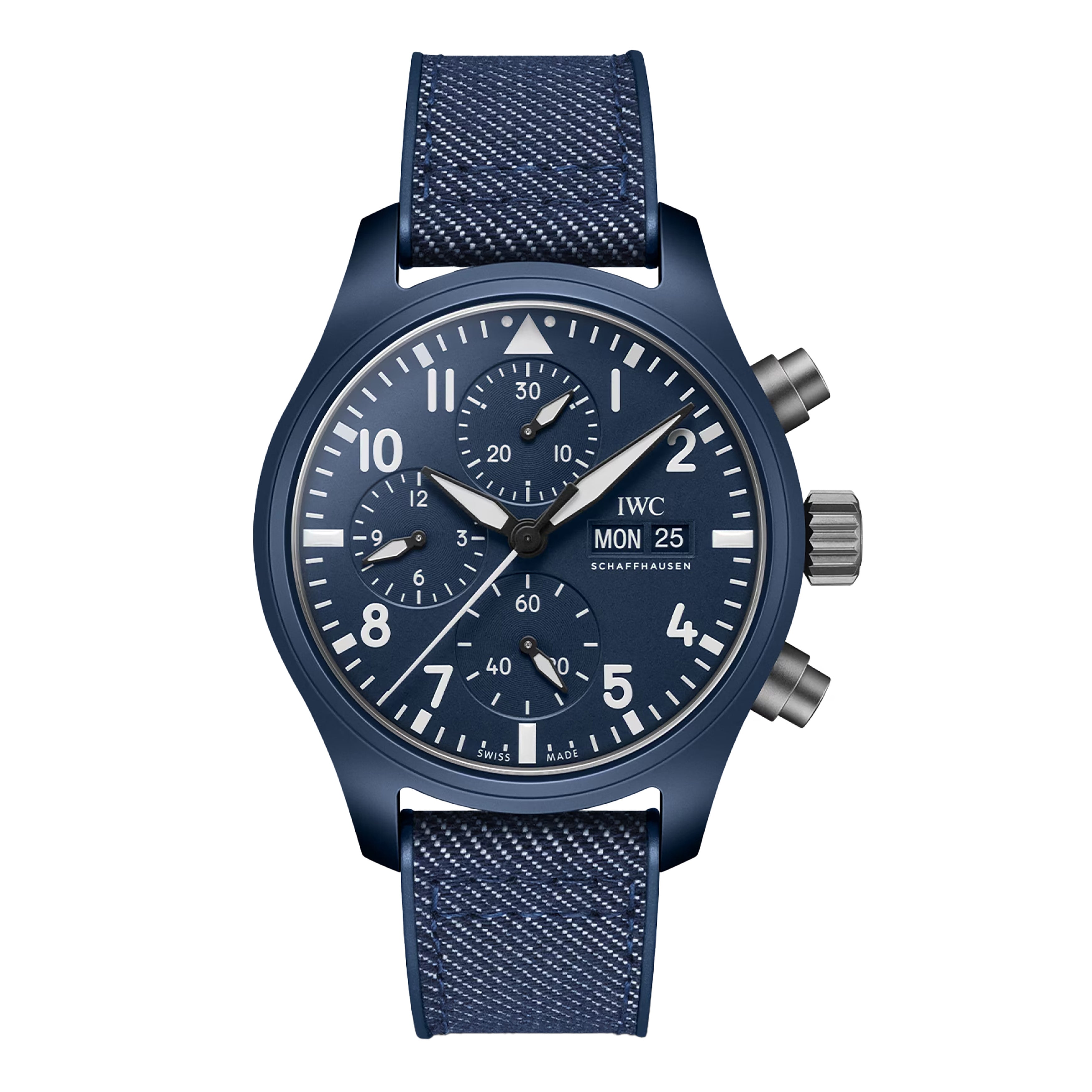 IWC Pilot's Watch Chronograph Oceana Watch, 41mm Blue Dial, IW389404