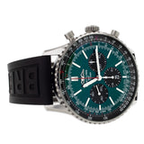 Breitling Navitimer B01 Chronograph Stainless Steel Green Dial 46mm 	AB0137241L1P