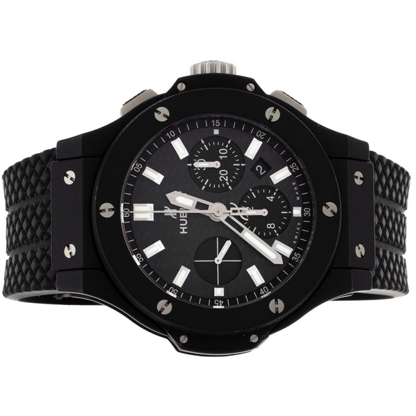 Hublot Big Bang Black Magic Ceramic Black Dial 44mm 301CI1770RX Watch Only
