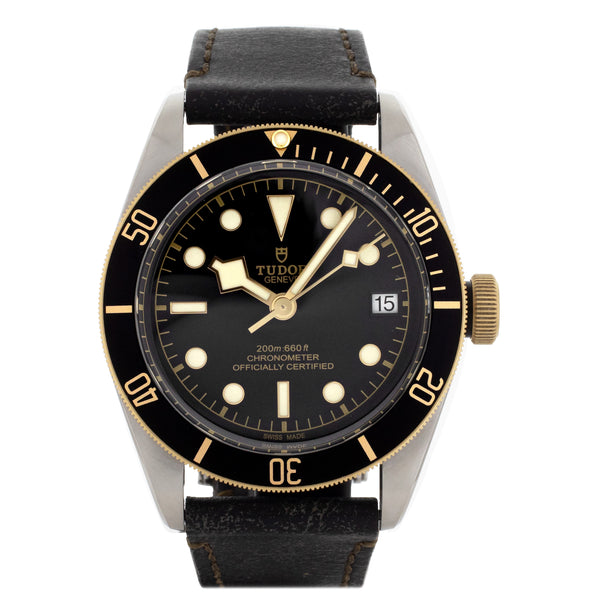 Tudor Black Bay Heritage S&G Stainless Steel Yellow Gold 41mm 79733 Full Set
