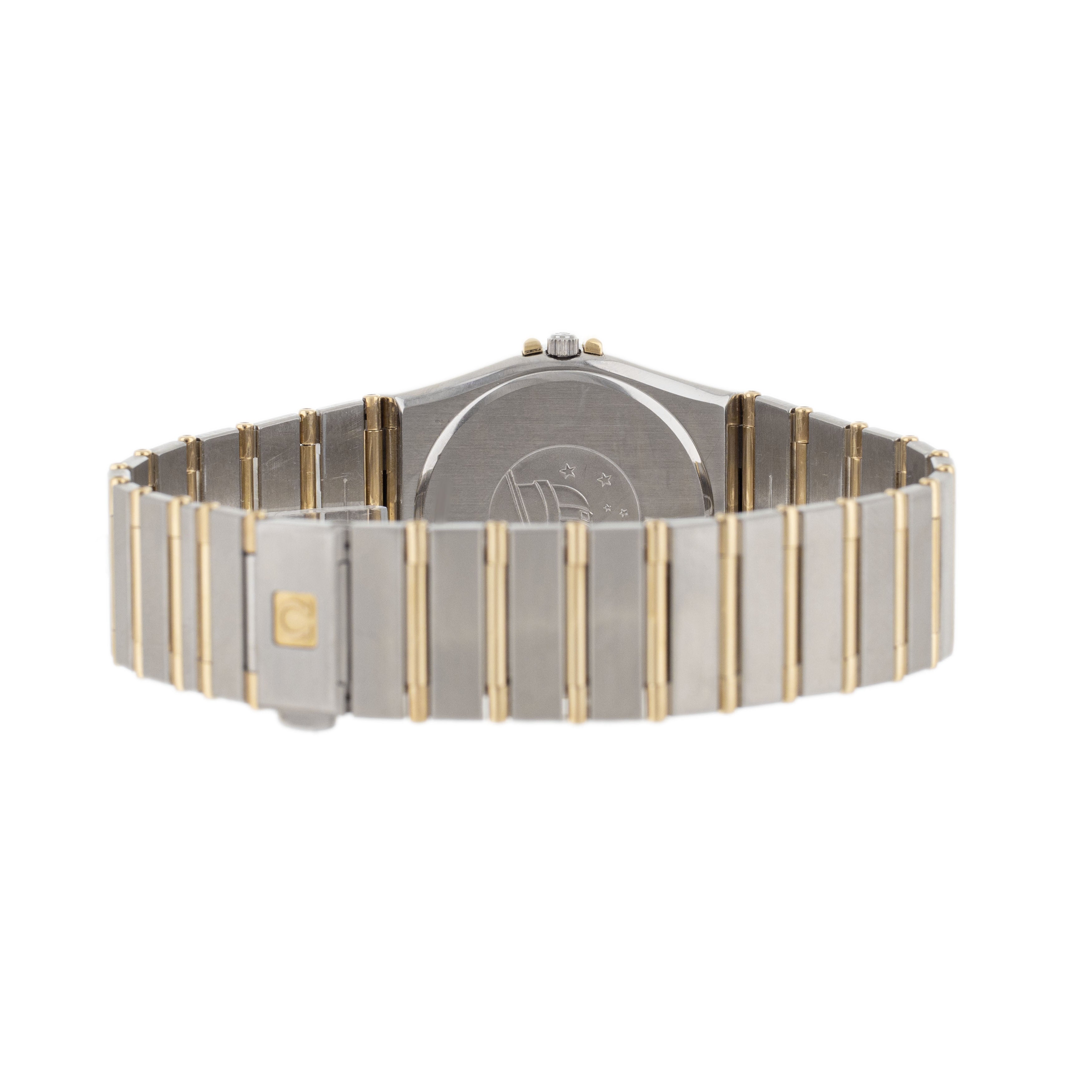 Omega Constellation Yellow Gold & Stainless Steel Gold Dial 34mm 1212.10.00