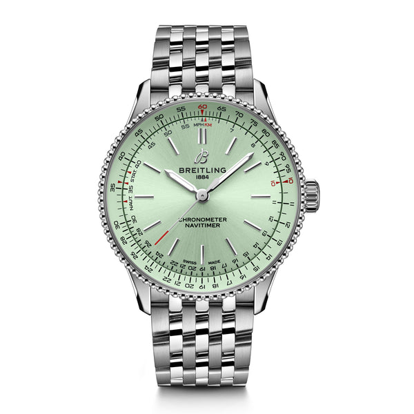 Breitling Navitimer 36 Watch, 36mm Green Dial, A17327361L1A1