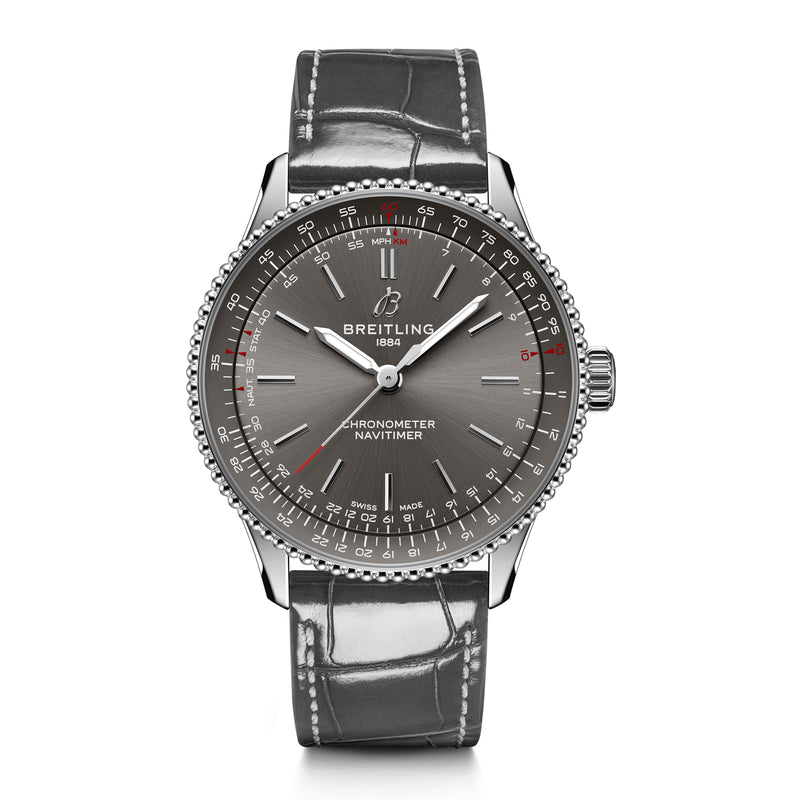 Breitling Navitimer 36 Watch, 36mm Gray Dial, A17327381B1P1
