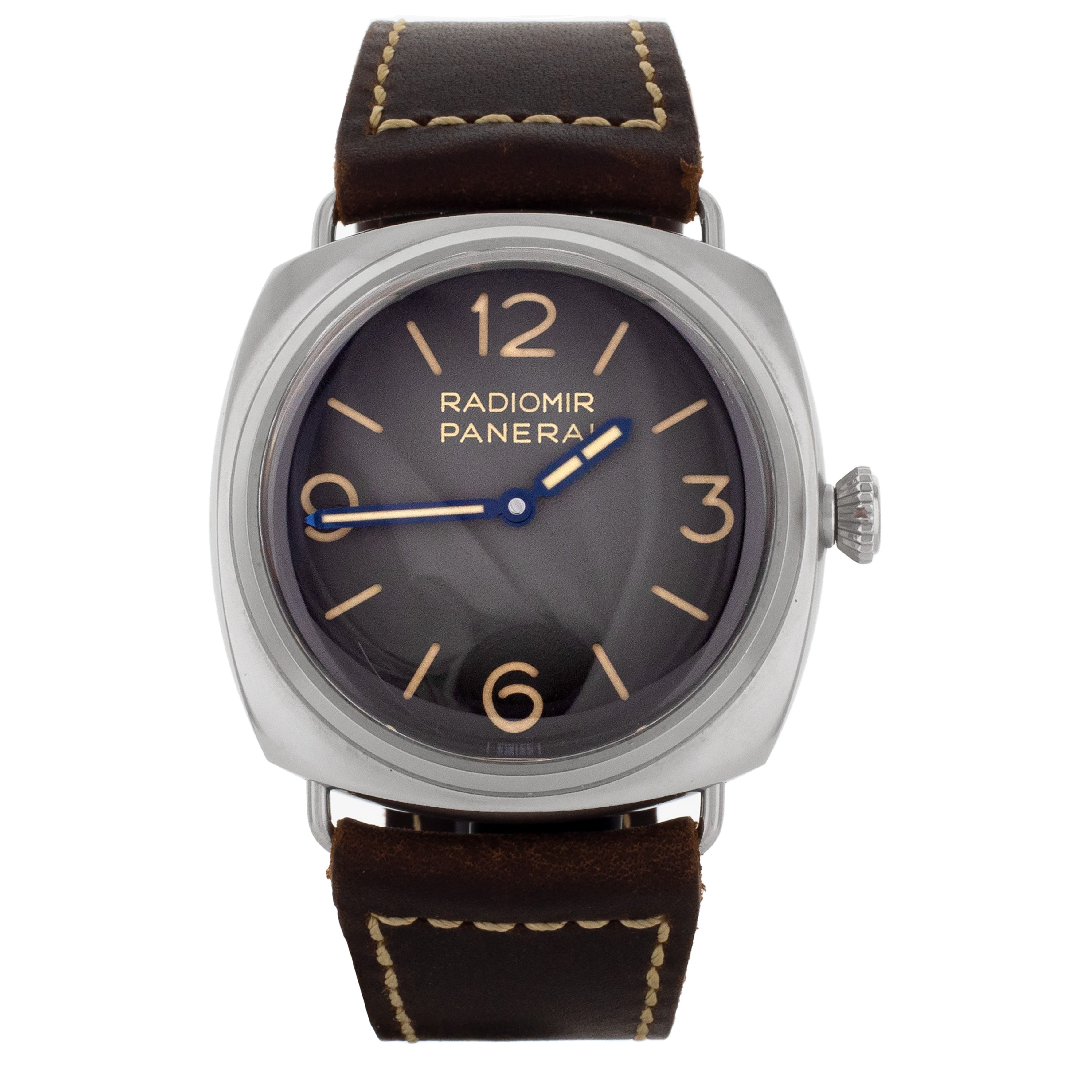 Panerai Radiomir Tre Giorni Stainless Steel Gray Dial 45mm PAM01334 Fu