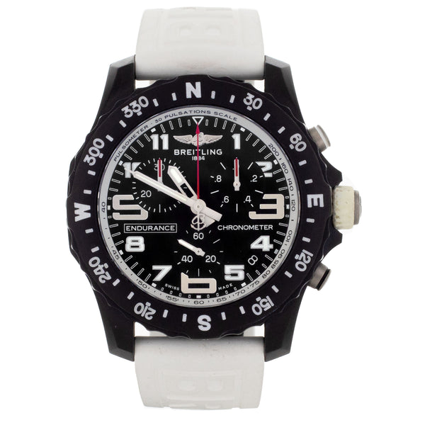 Breitling Endurance Pro Breitlight White Rubber 44mm X82310A71B1S1 Full Set