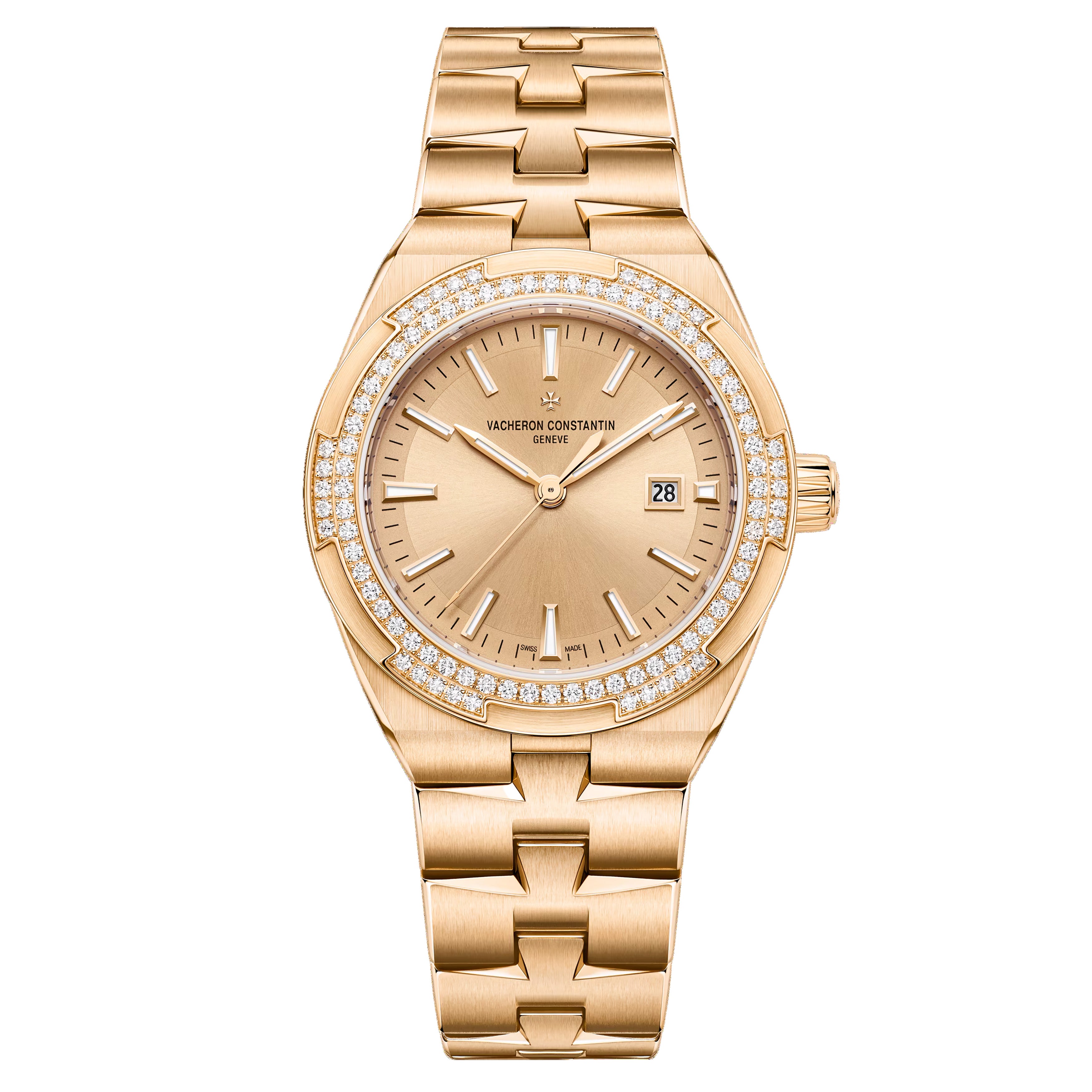 Vacheron Constantin Overseas Watch, 35mm Rose Gold Dial, 4605V/200R-B968