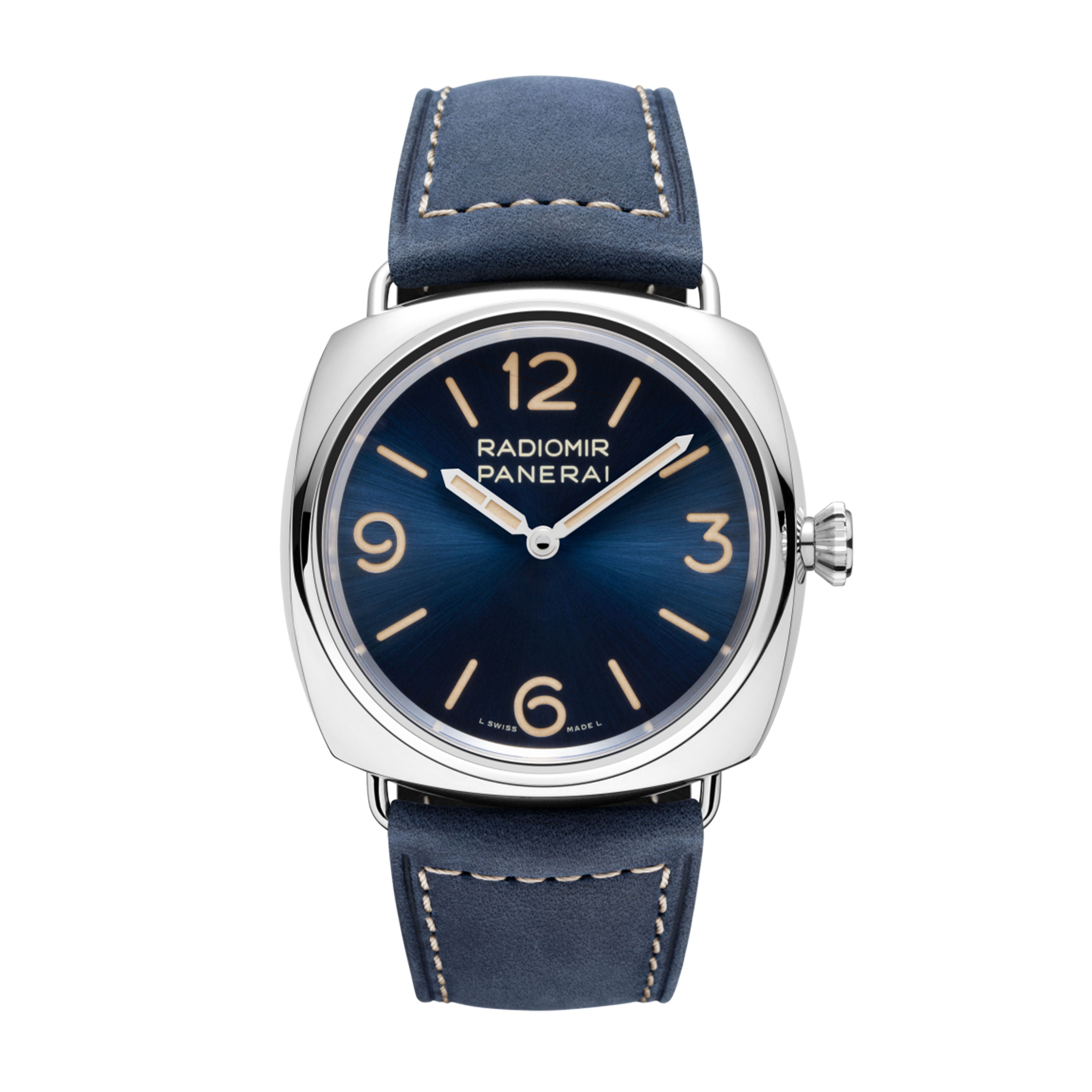 Panerai Radiomir Officine Watch, 45mm Blue Dial, PAM01383