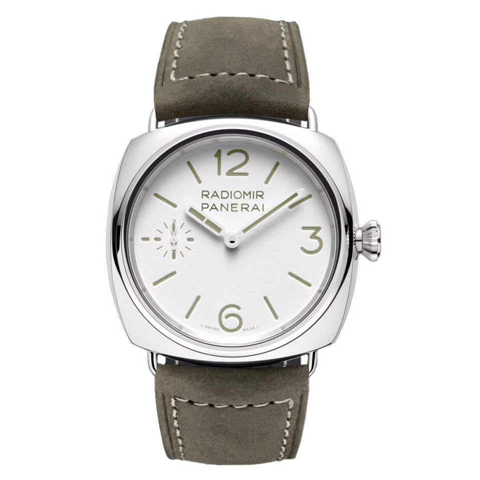 Panerai Radiomir Officine Watch, 45mm White Dial, PAM01384