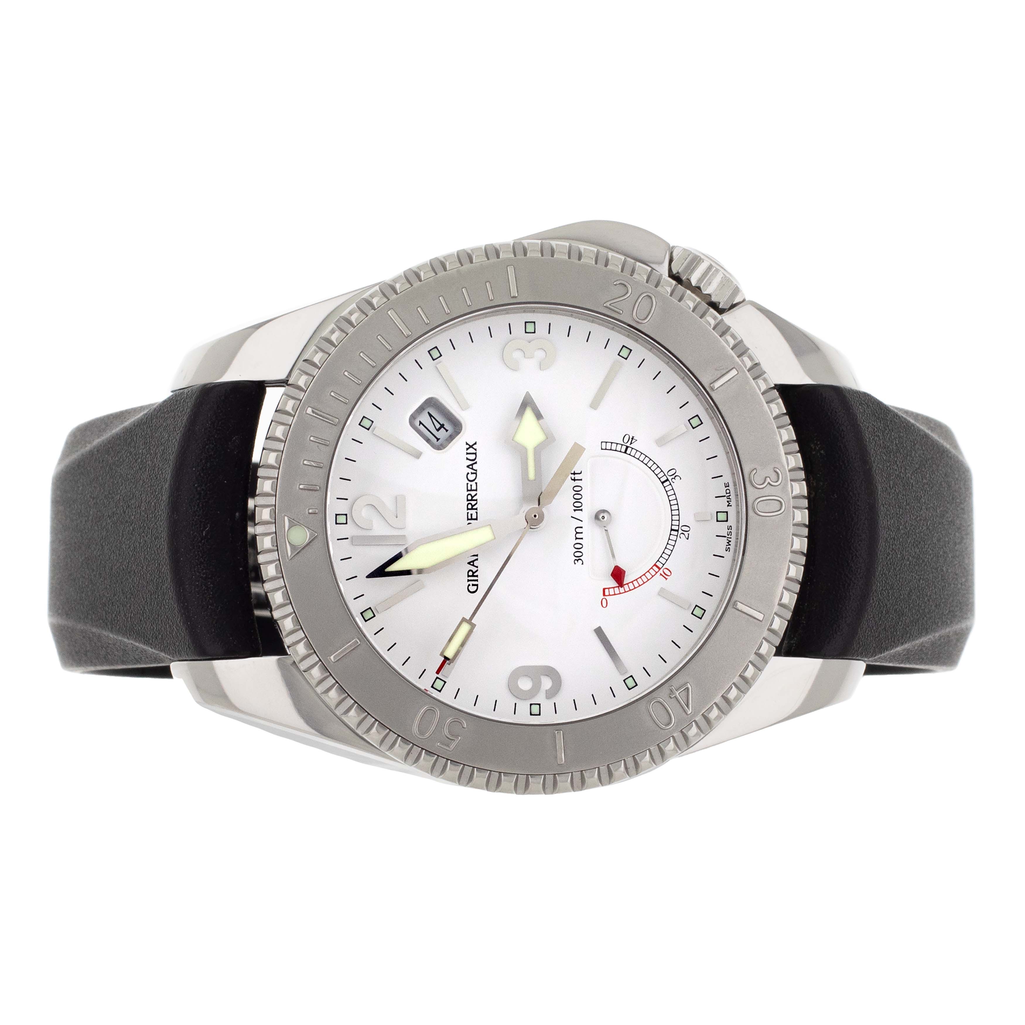 Girard Perregaux Sea Hawk II White Dial Stainless Steel 4990.01.00.7147