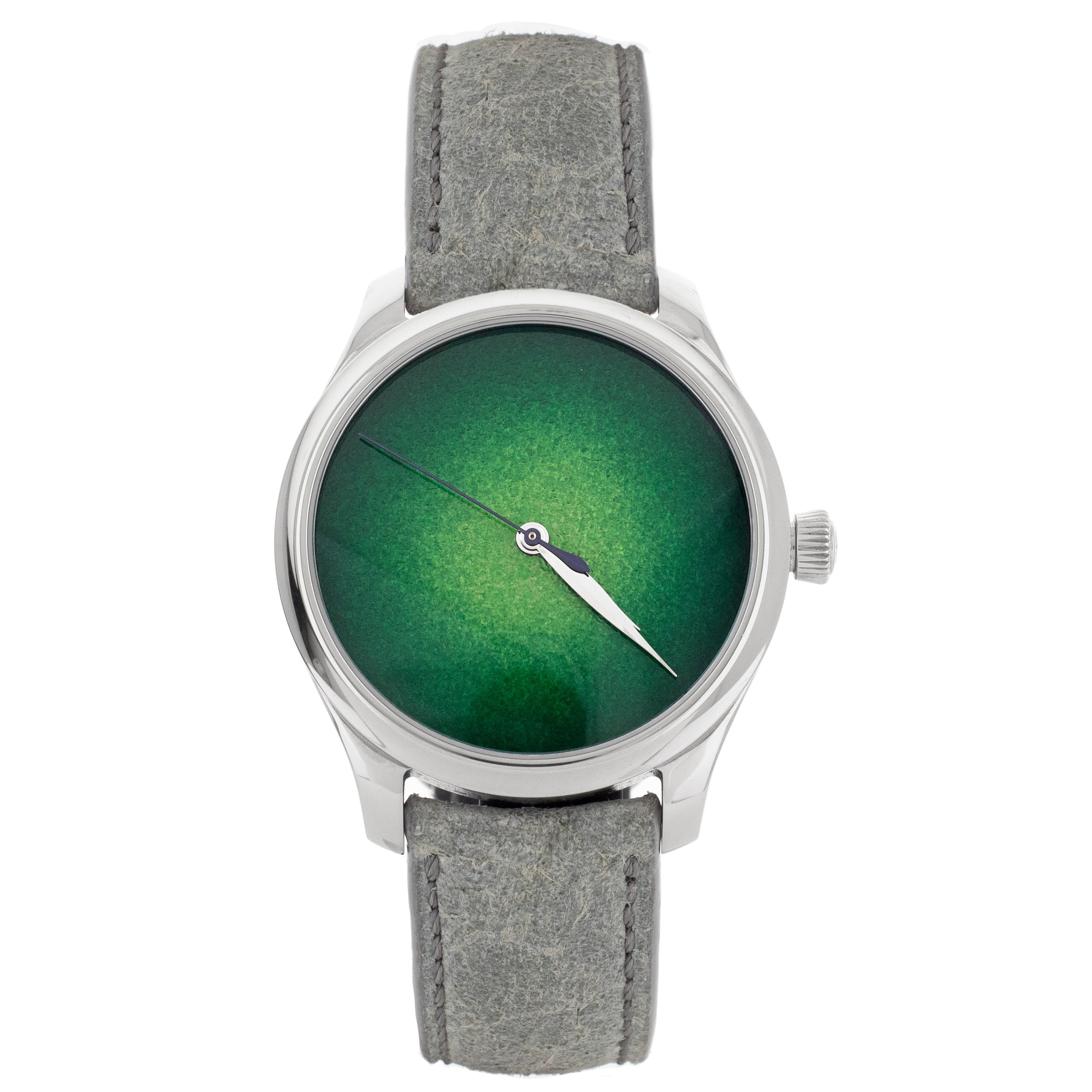 H. Moser Cie. Endeavour Centre Seconds Stainless steel green dial 40