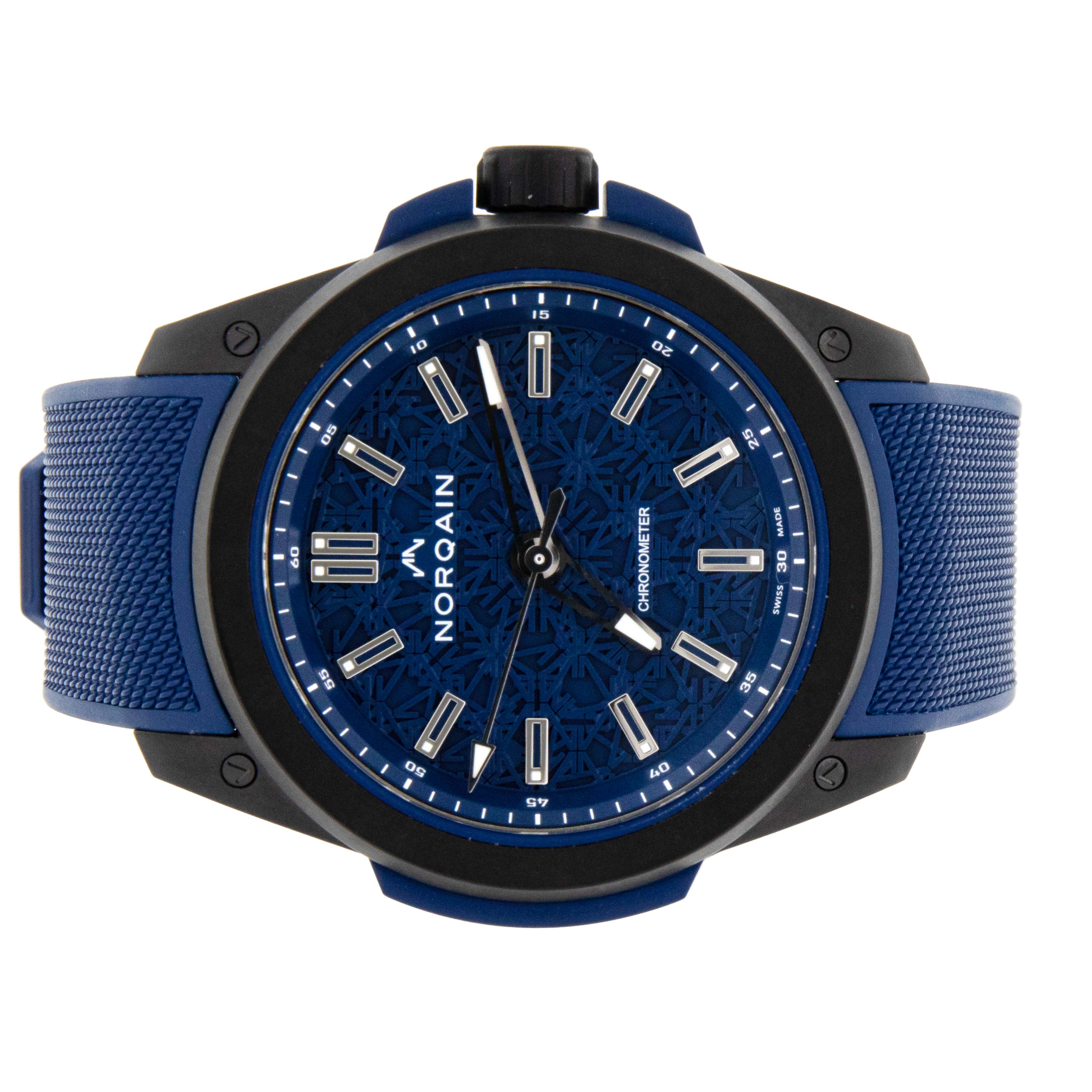 Norqain Independence Wild One Blue Dial Norteq 42MM NNQ3000QBA1A/A001/3W1BR.20BQ Full set