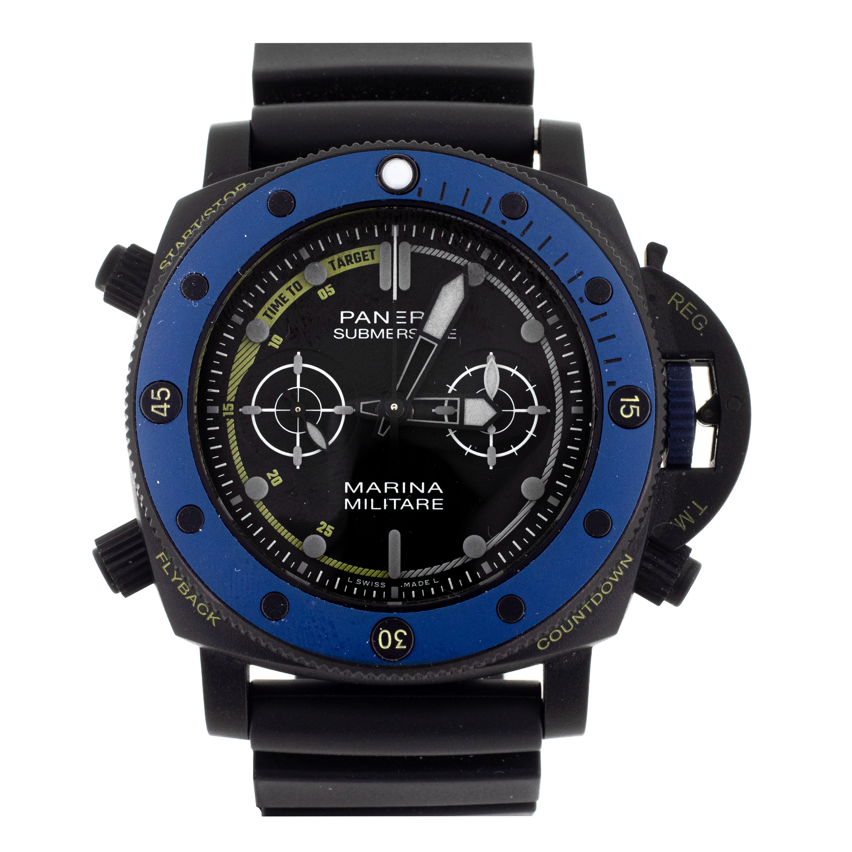 Panerai Submersible Forze Speciali Titanium Black Dial 47mm PAM01239 F