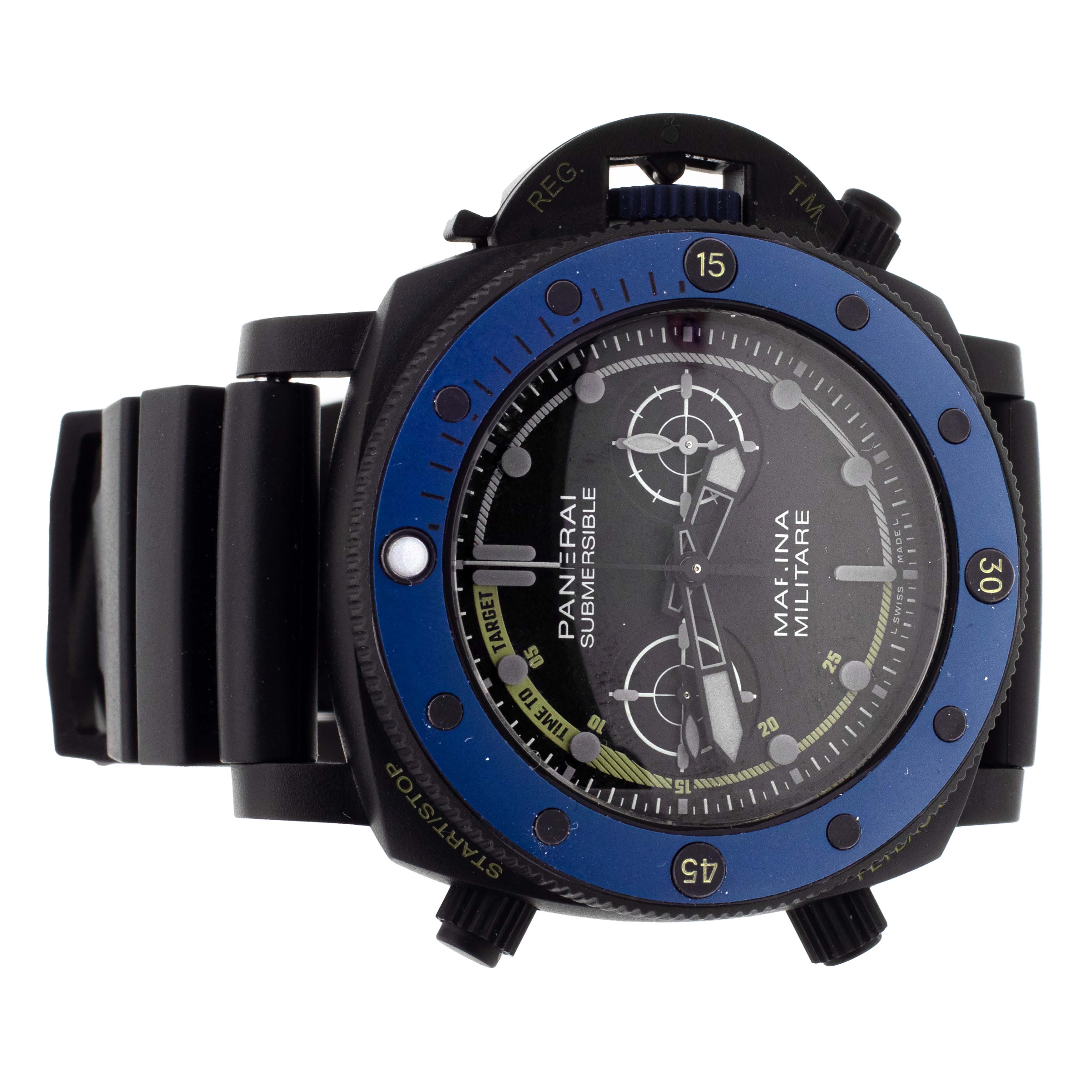 Panerai Submersible Forze Speciali Titanium Black Dial 47mm PAM01239 F