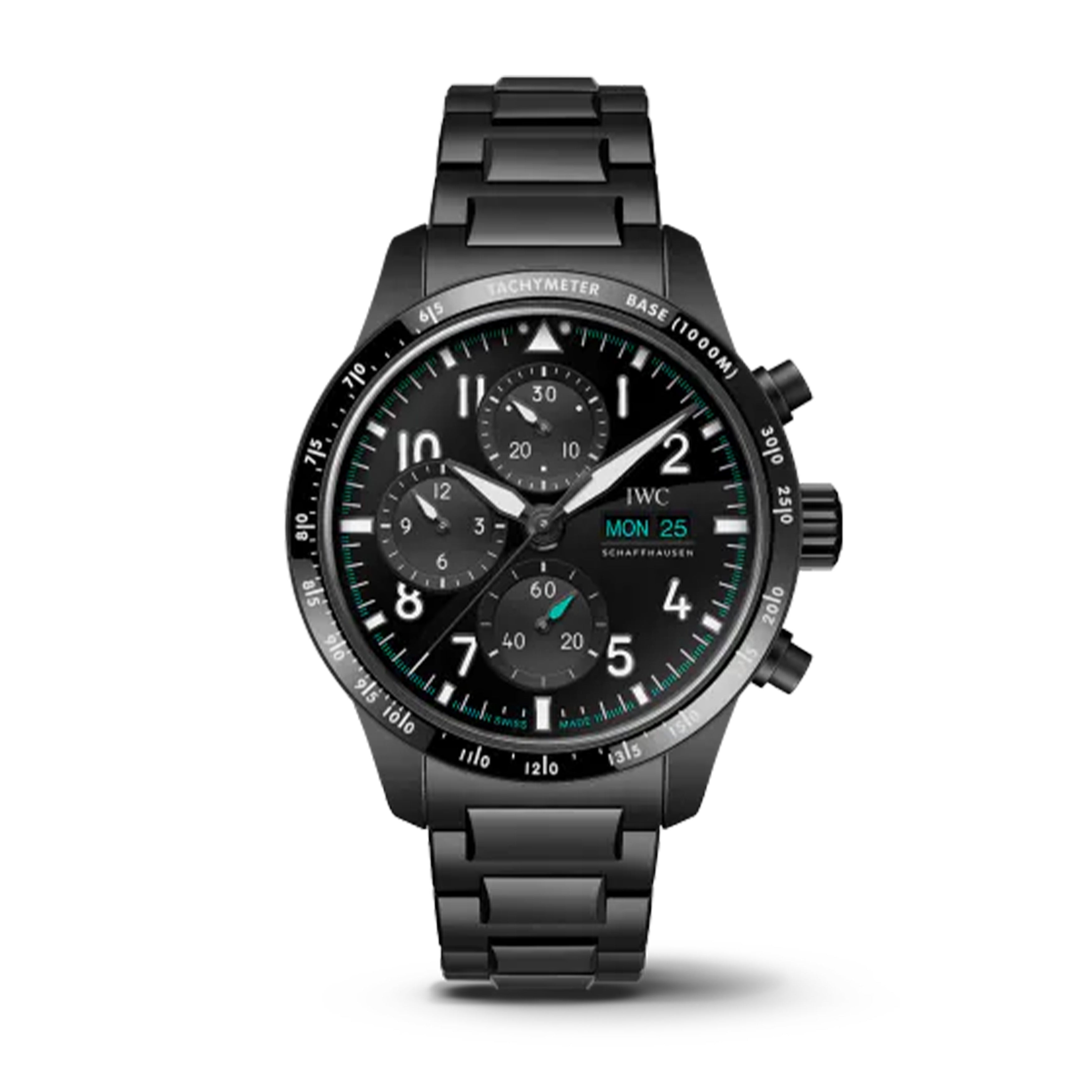 IWC Pilot's Watch Performance Chronograph 41 Mercedes-AMG Petronas Formula One Team Watch, 41mm Black Dial, IW388307