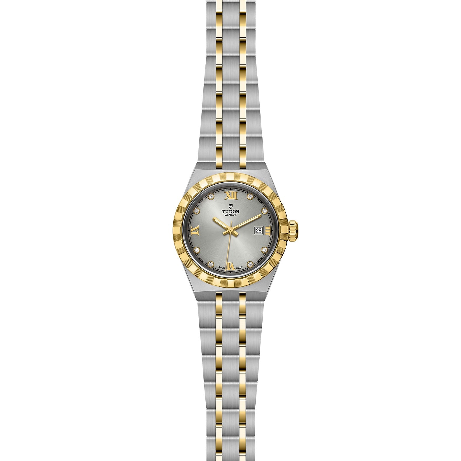 Tudor Royal S&G Watch, 28mm Silver Dial, M28303-0002