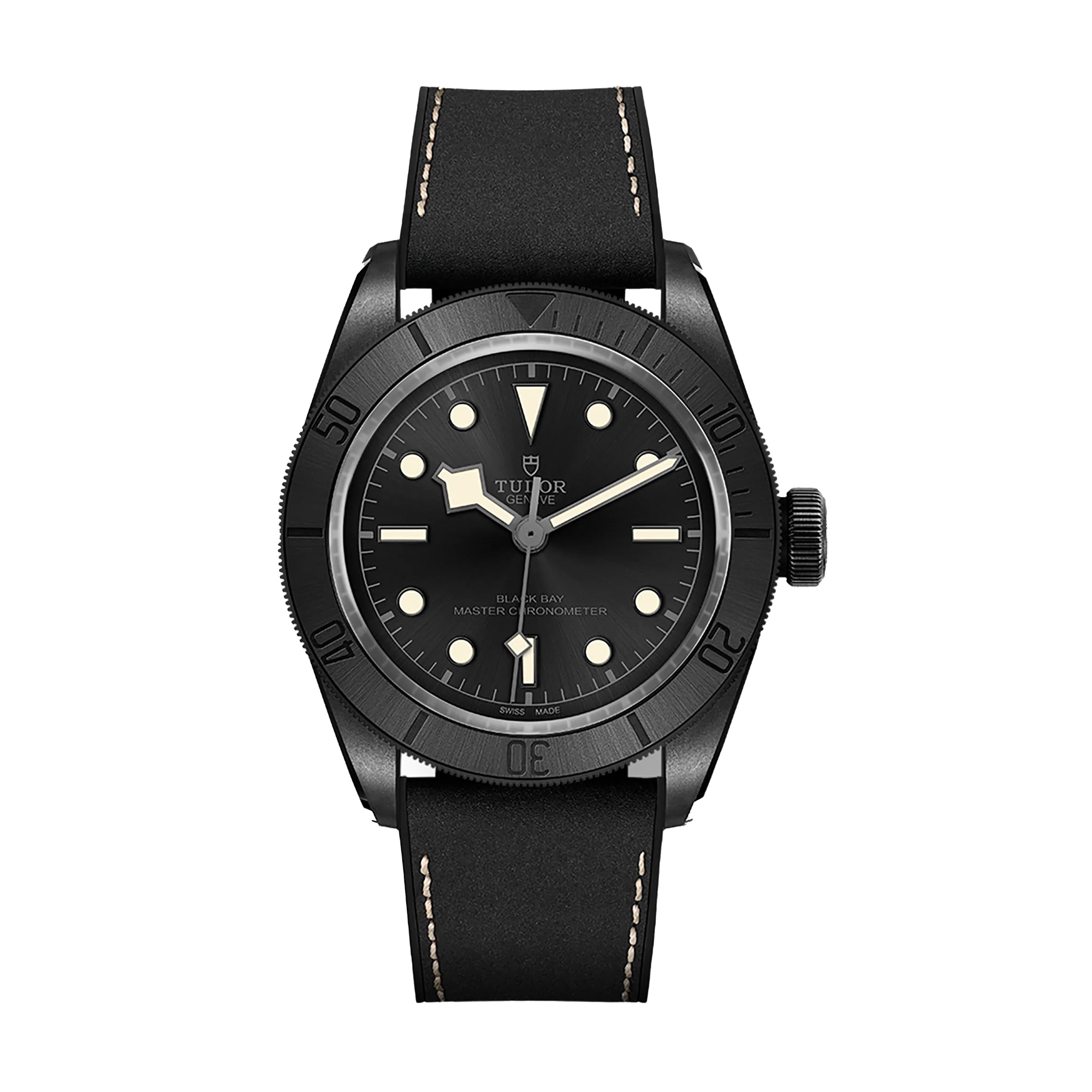 Tudor Black Bay Ceramic Watch, 41mm Black Dial, M79210CNU-0001