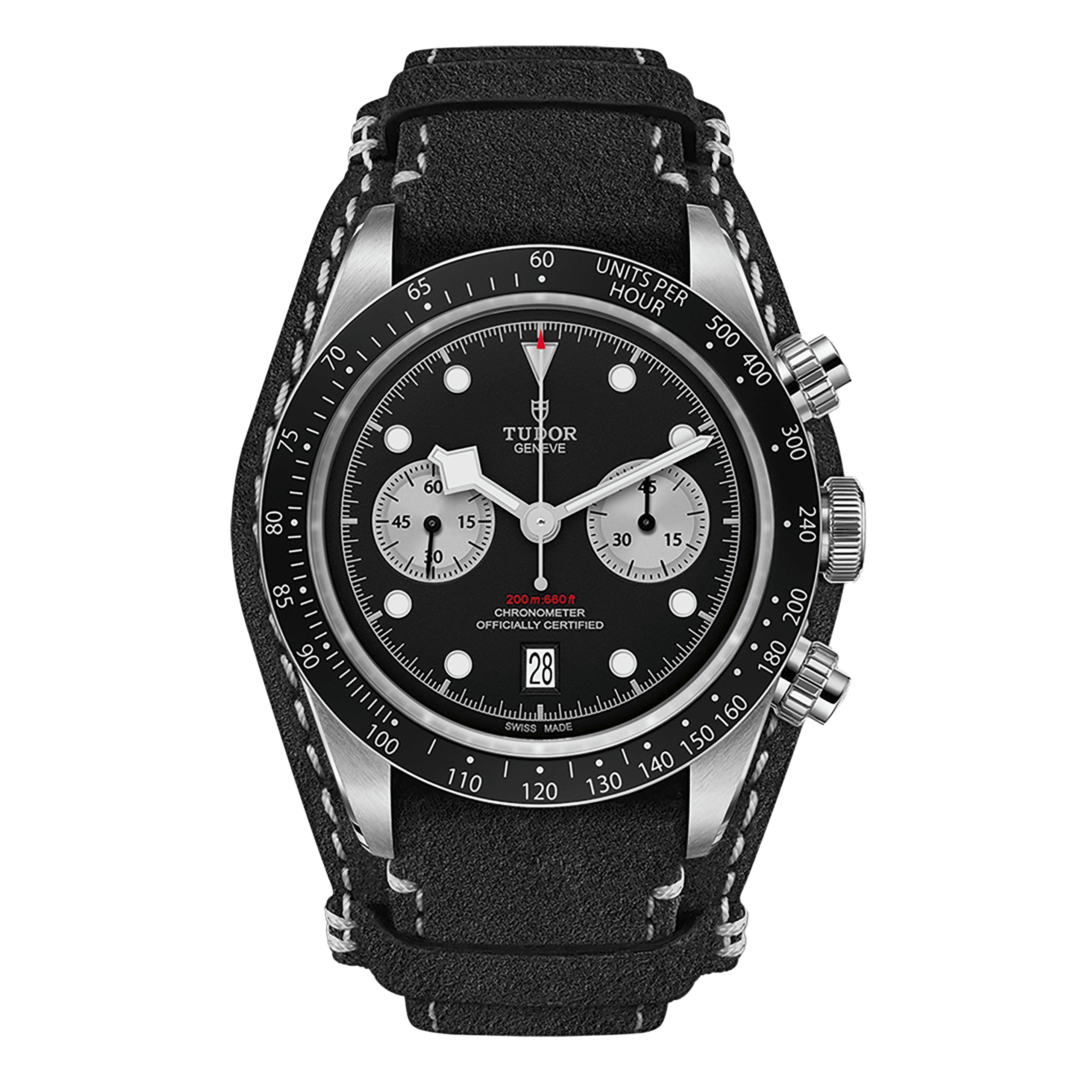 Tudor Black Bay Chrono Watch, 41mm Black Dial, M79360N-0005