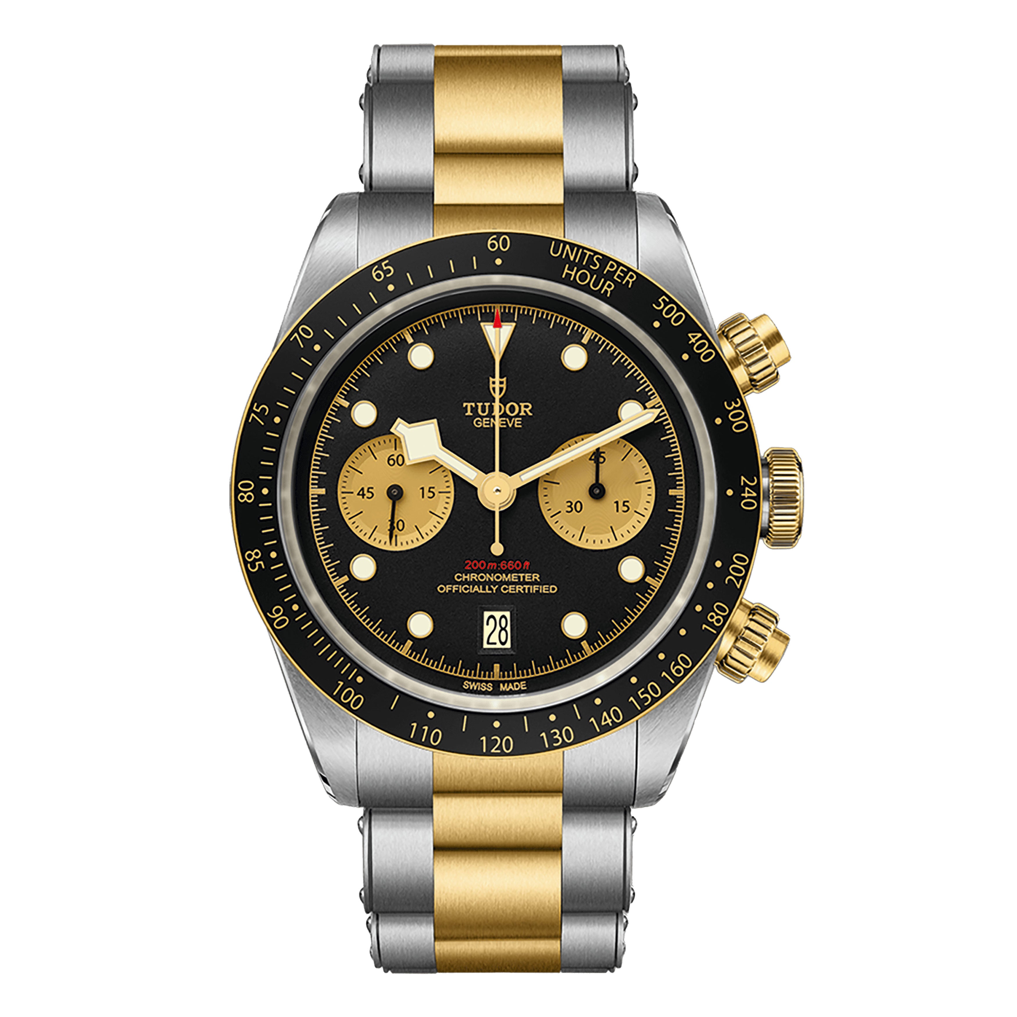 Tudor Black Bay Chrono S&G Watch, 41mm Black Dial, M79363N-0001