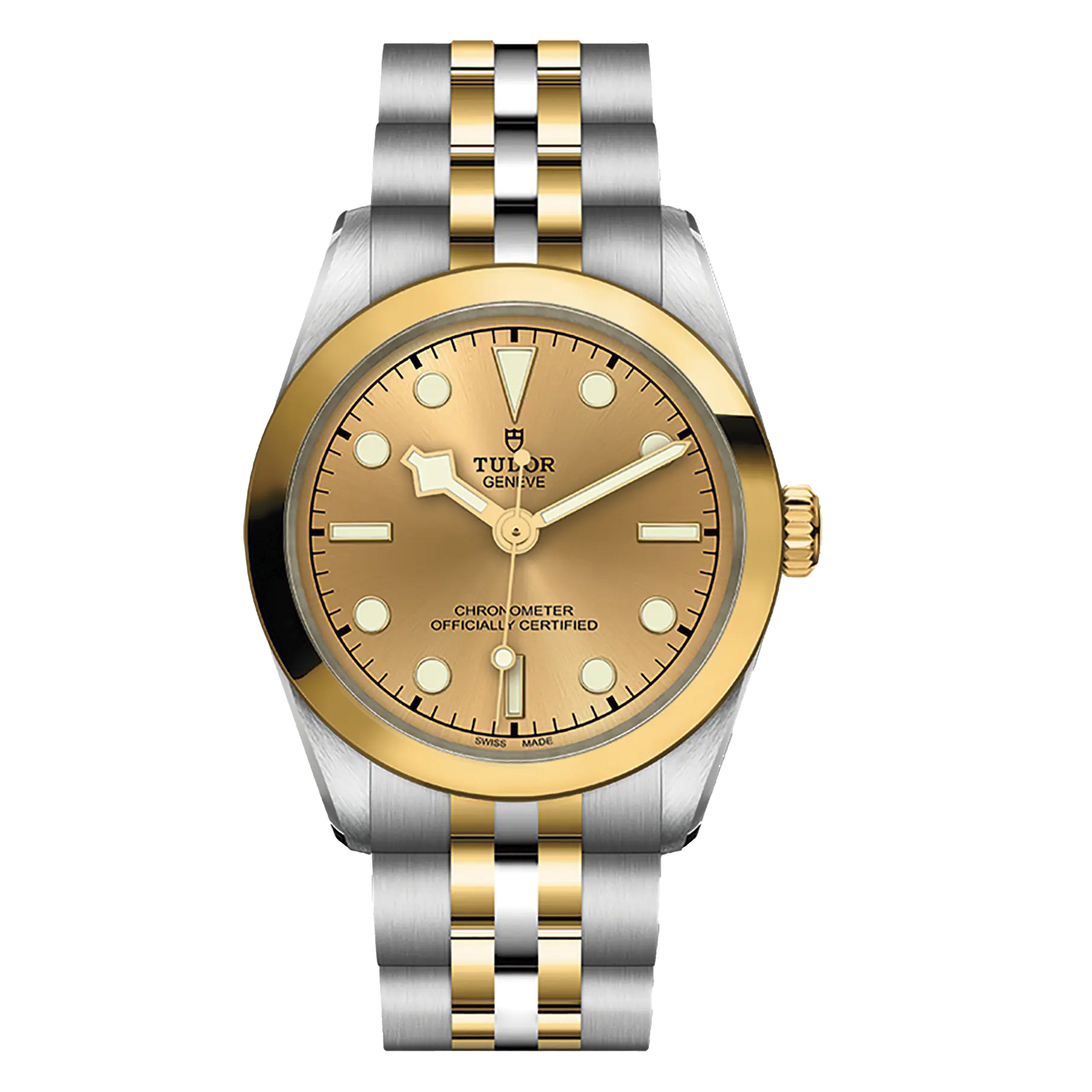Tudor Black Bay 31 S&G Watch, 31mm Gold Dial, M79603-0005