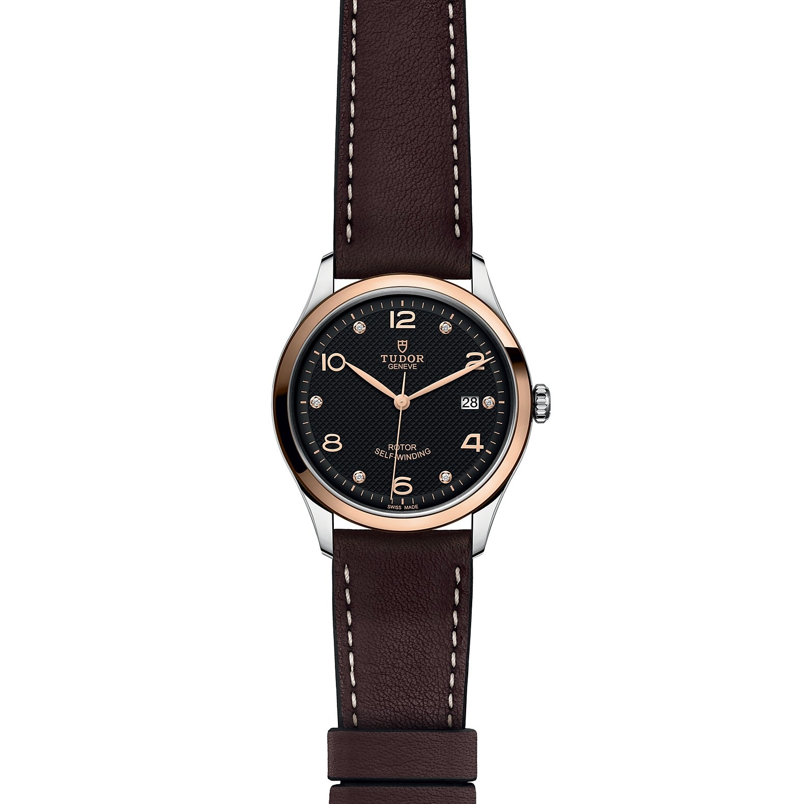 Tudor 1926 Watch, 39mm Black Dial, M91551-0008