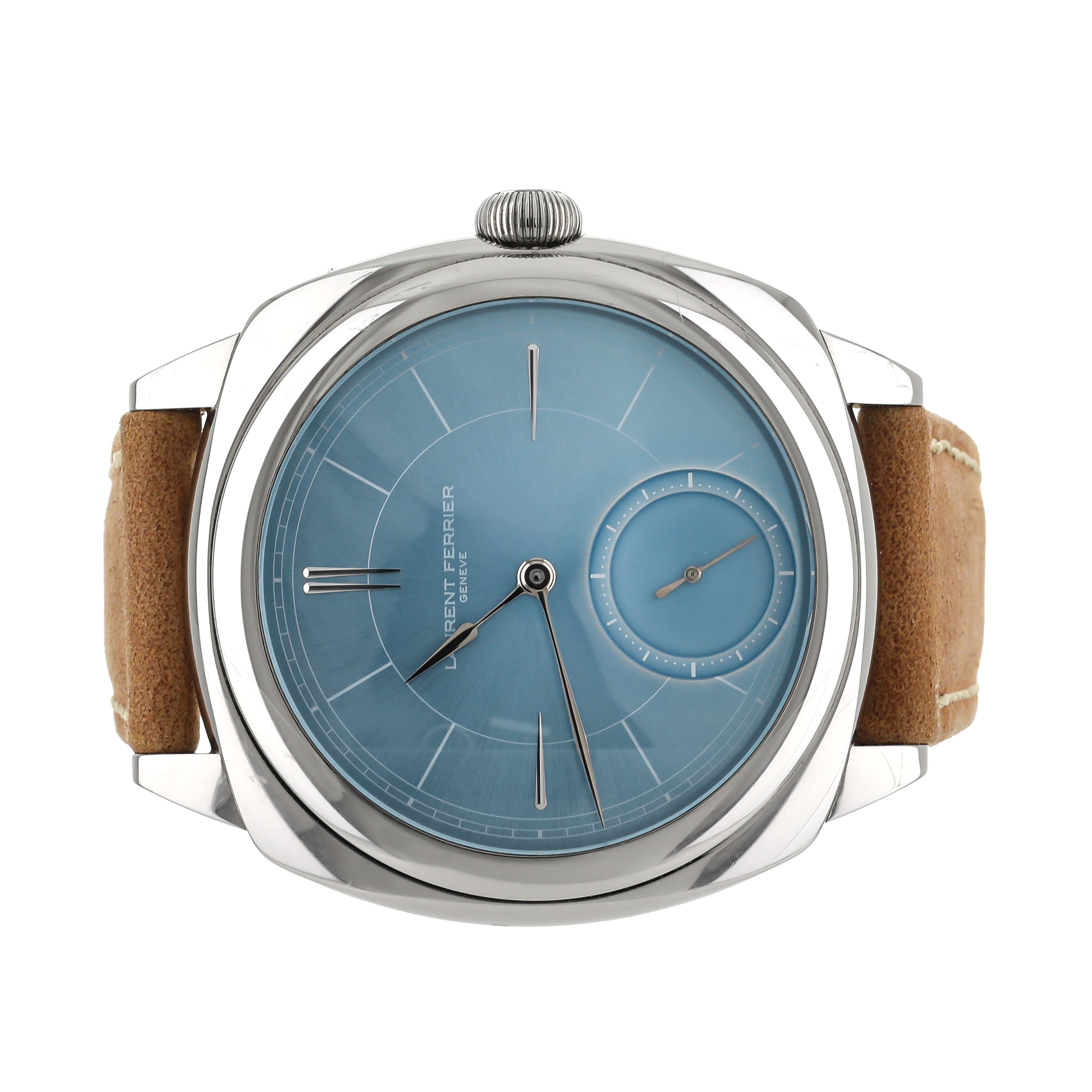 Laurent Ferrier Square Micro-Rotor Ice Blue Dial 41mm LCF013.AC.CG7 Full Set