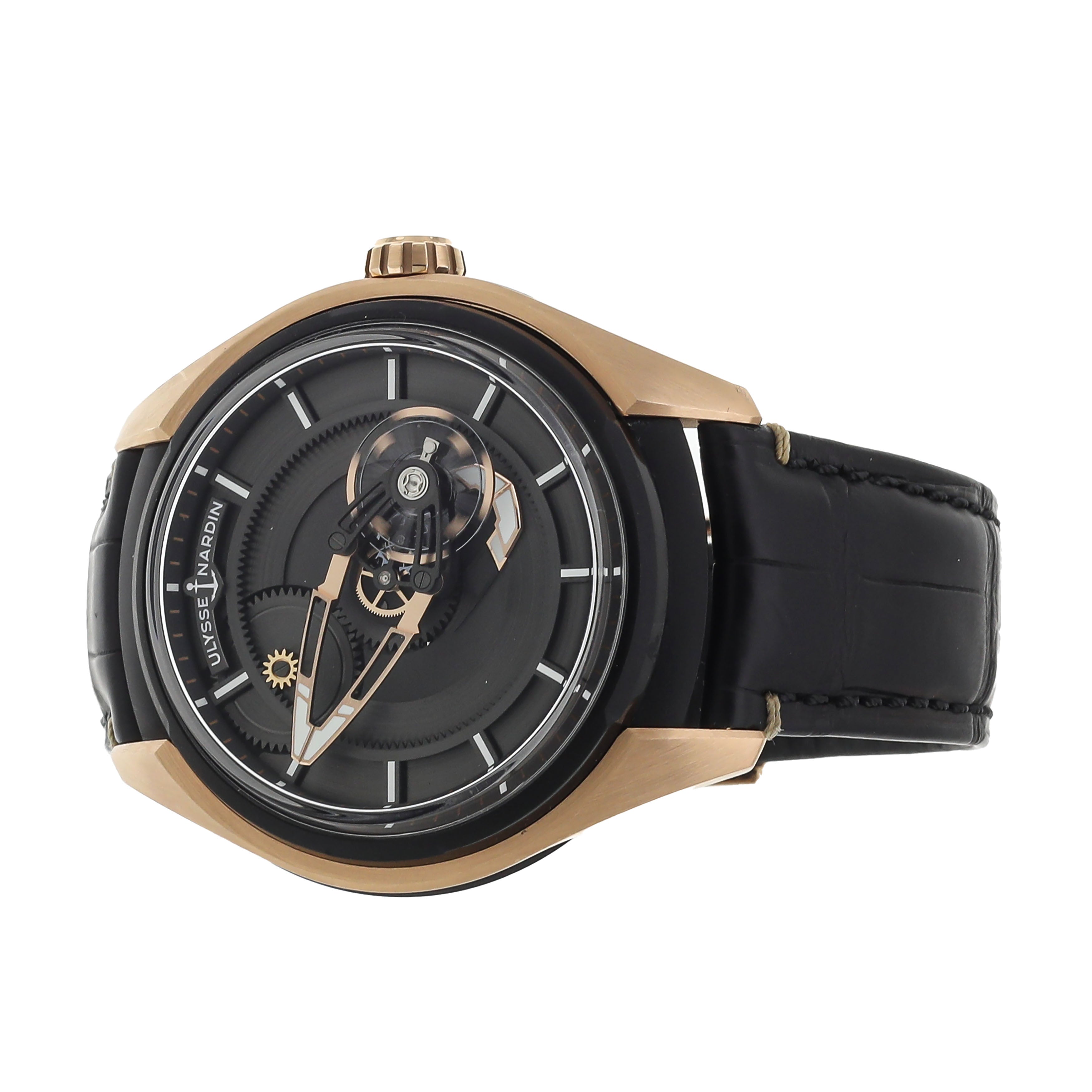 Ulysse Nardin Freak X Rose Gold black dial 43mm 2305 270 02 Full set