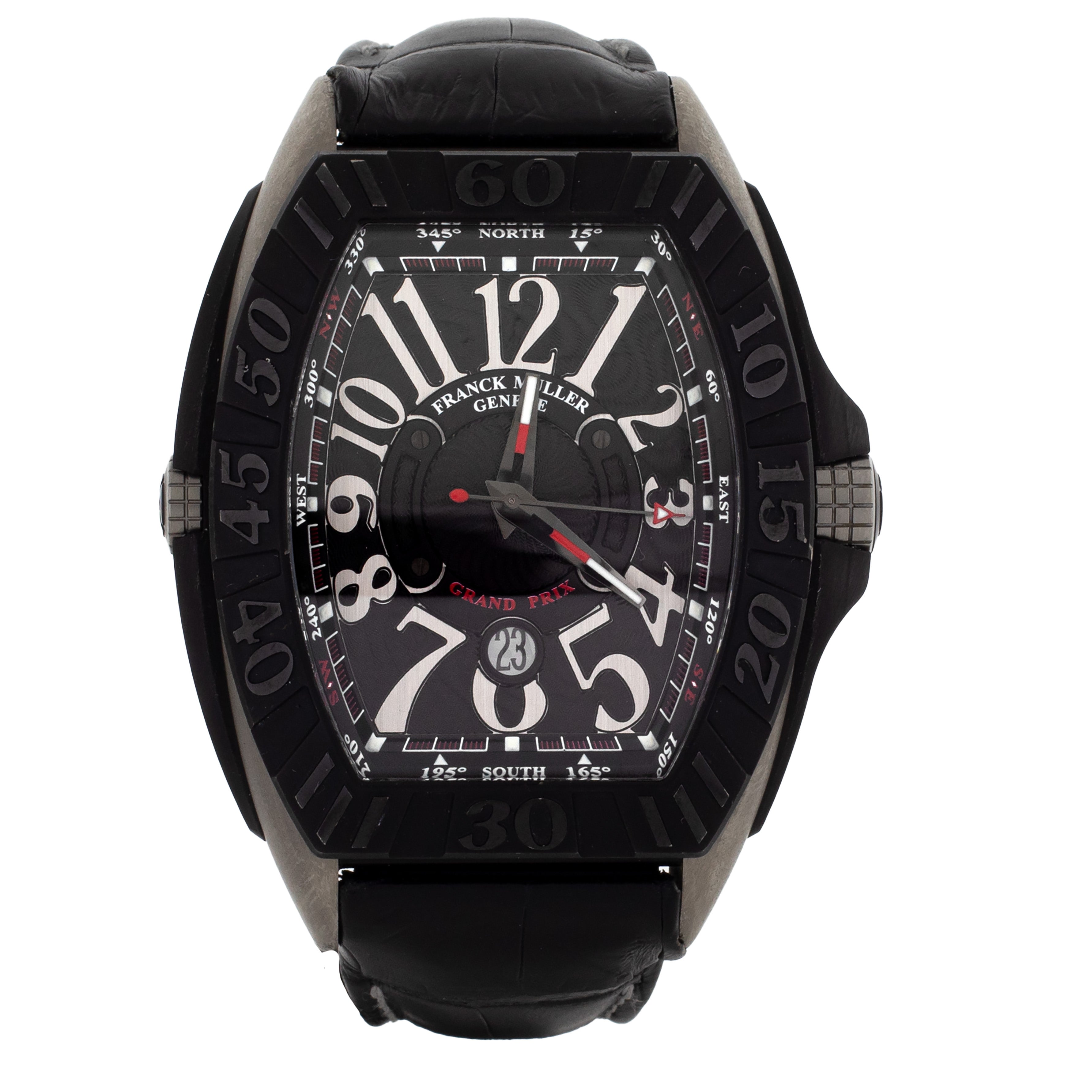 Franck Muller Conquistador GPG Titanium Black Dial 45mm 9900 SC DT GP