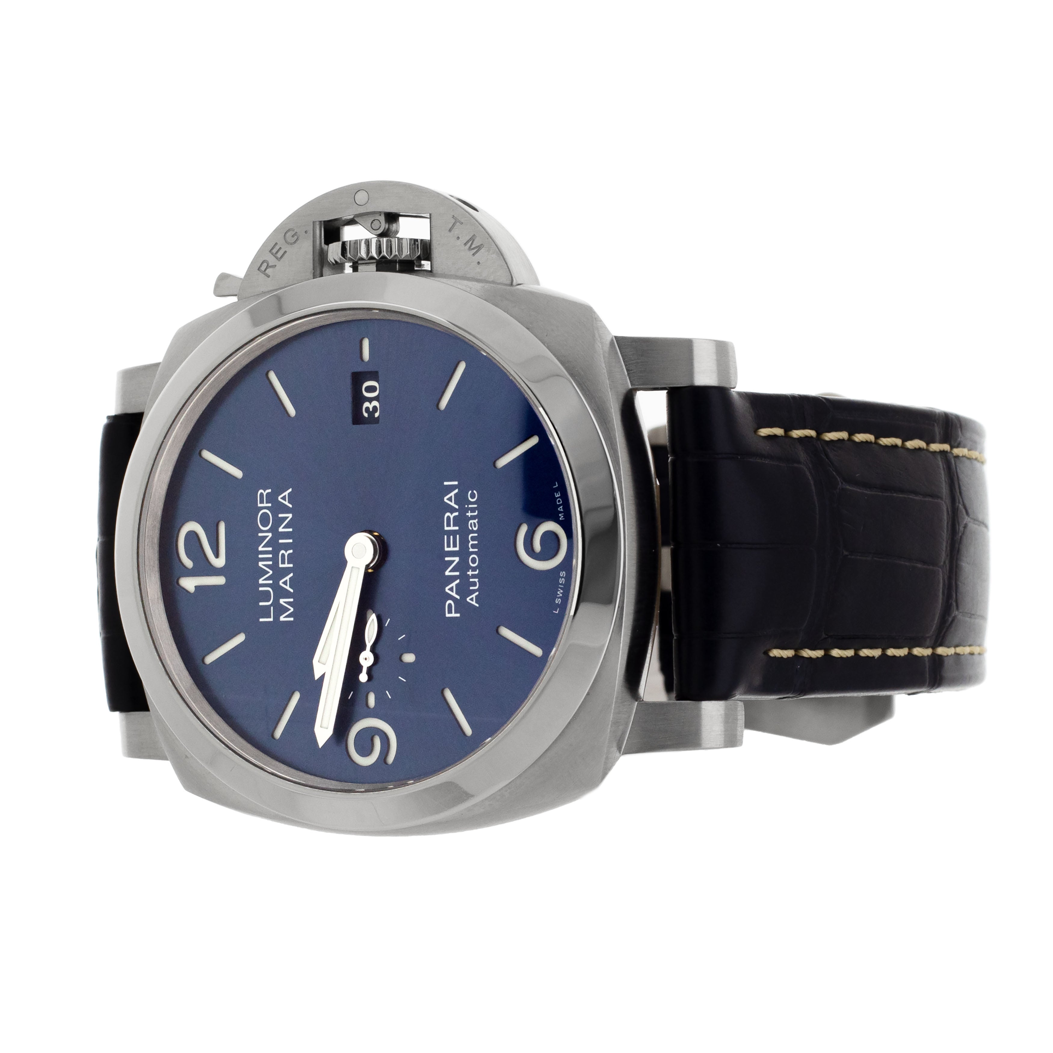 Panerai Luminor Marina Stainless Steel Blue Dial 44mm PAM01313