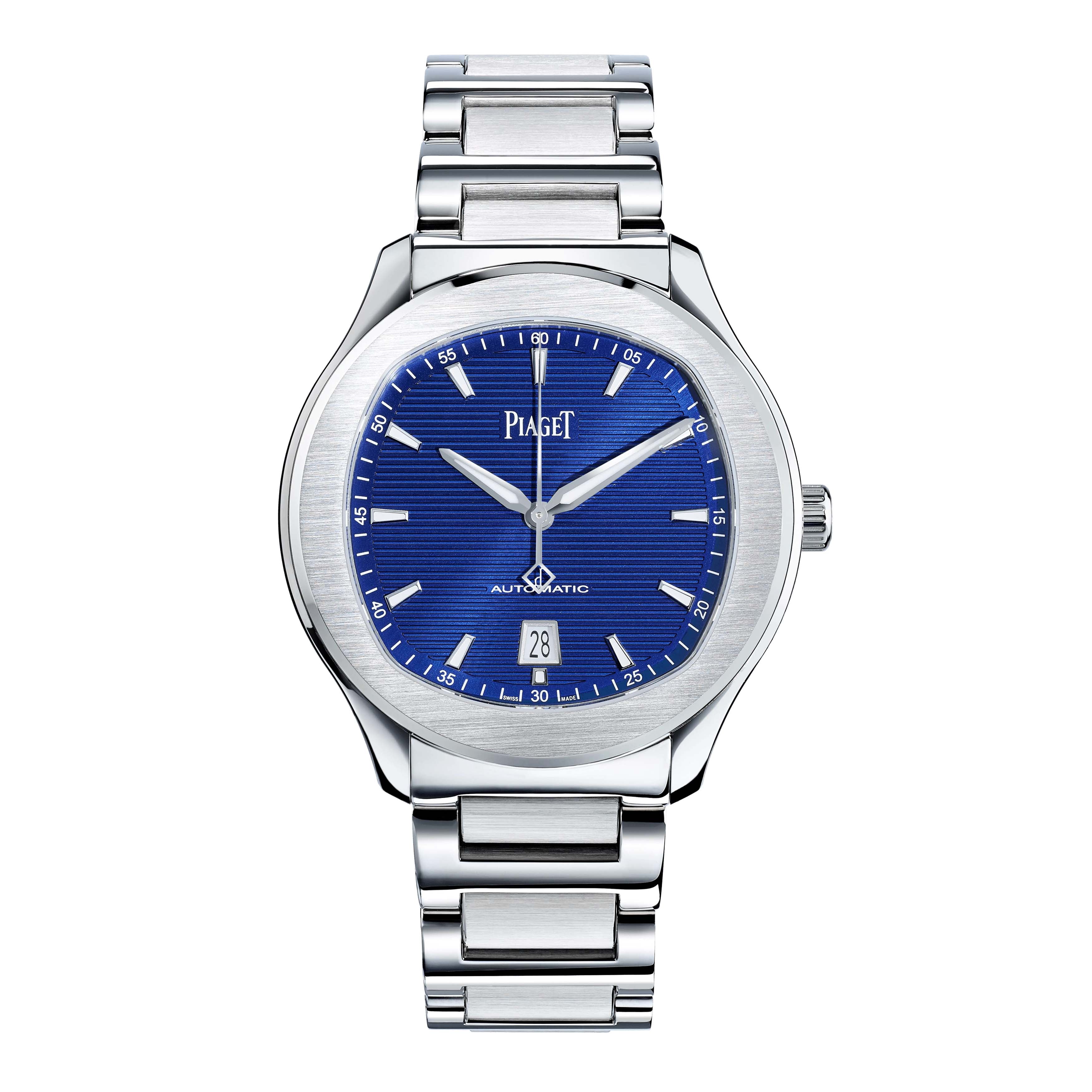 Piaget Polo Date Watch, 42mm Blue Dial, G0A41002