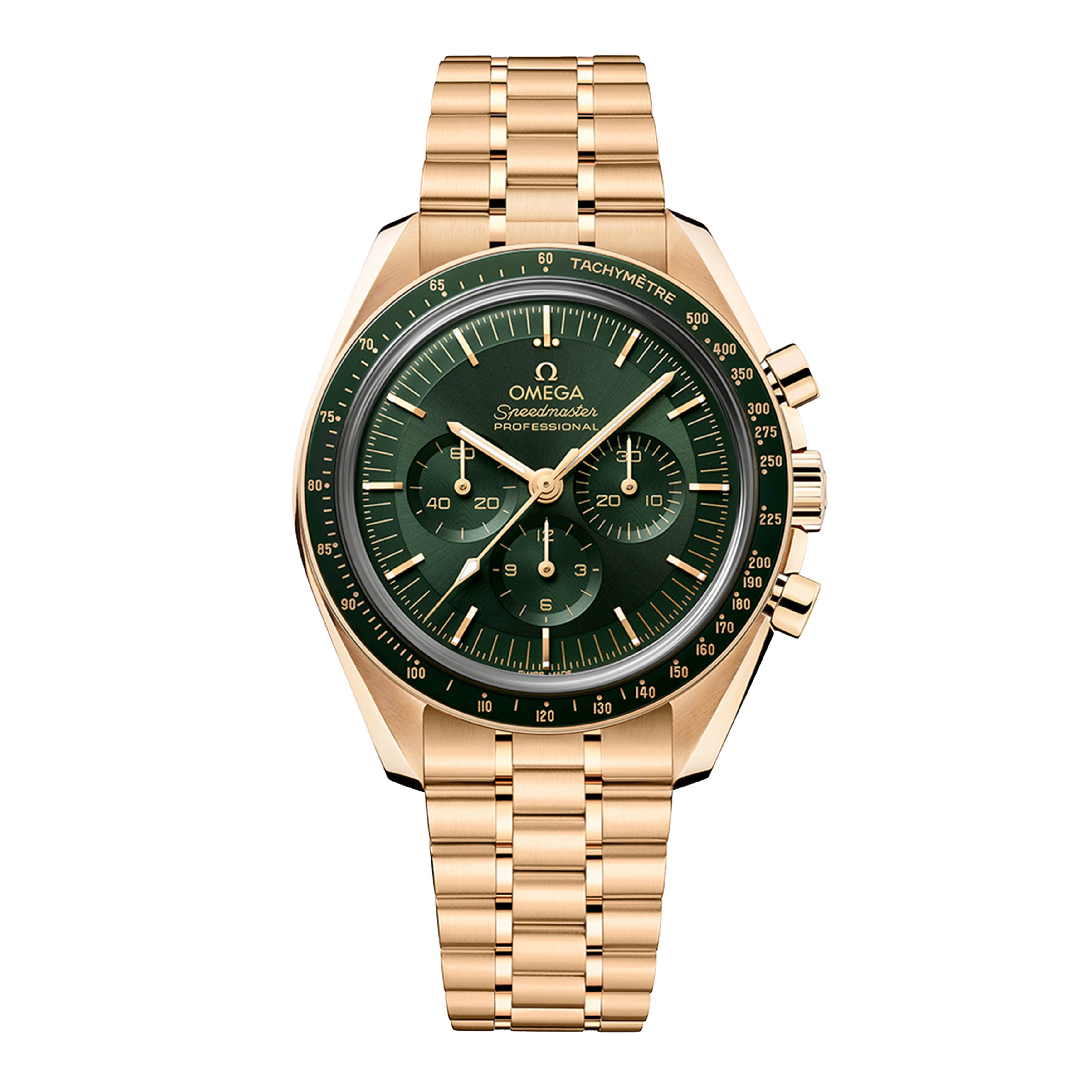 Omega Speedmaster Professional Moonwatch Watch, 42mm Green Dial, 310.60.42.50.10.001