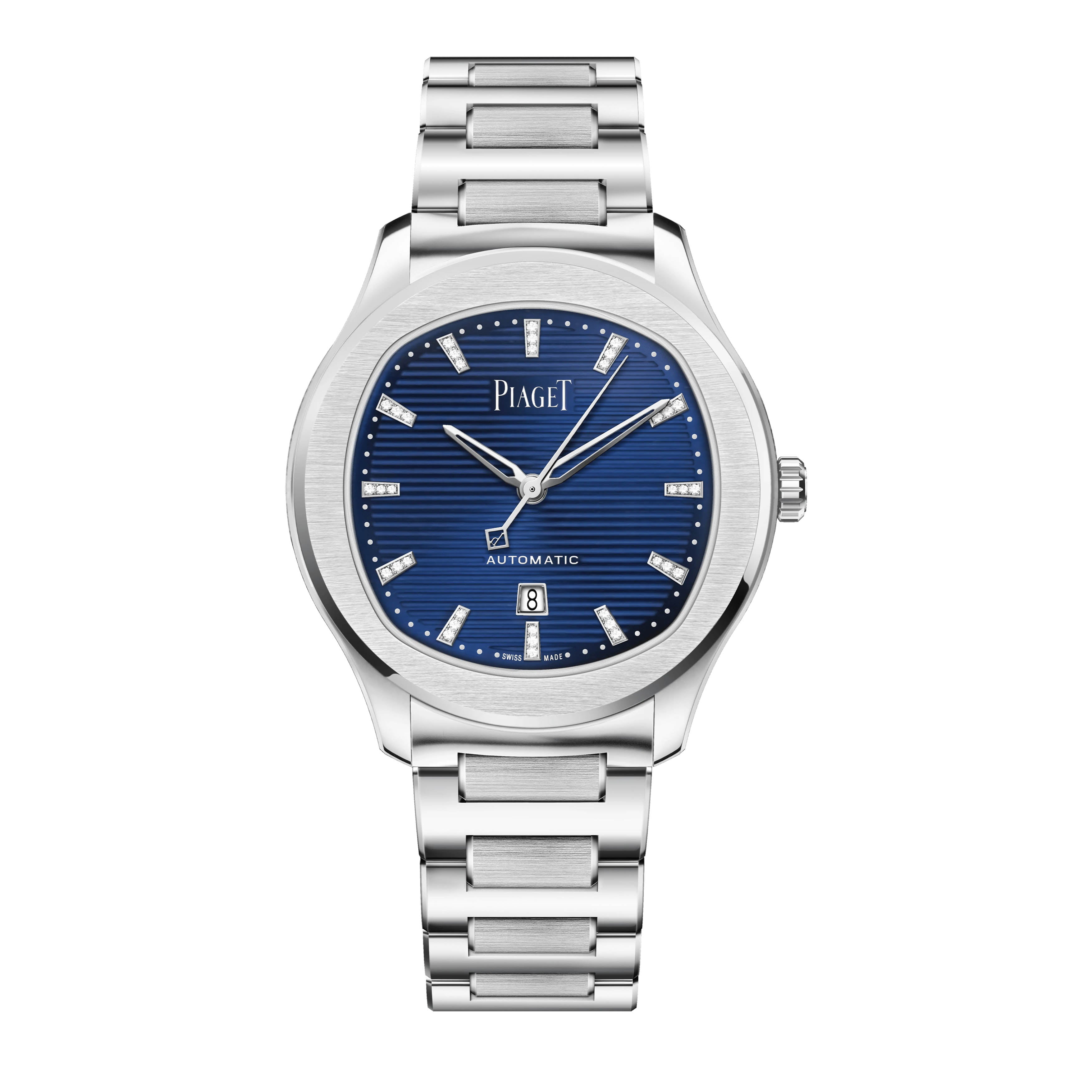 Piaget Polo Date Watch, 36mm Blue Dial, G0A46018
