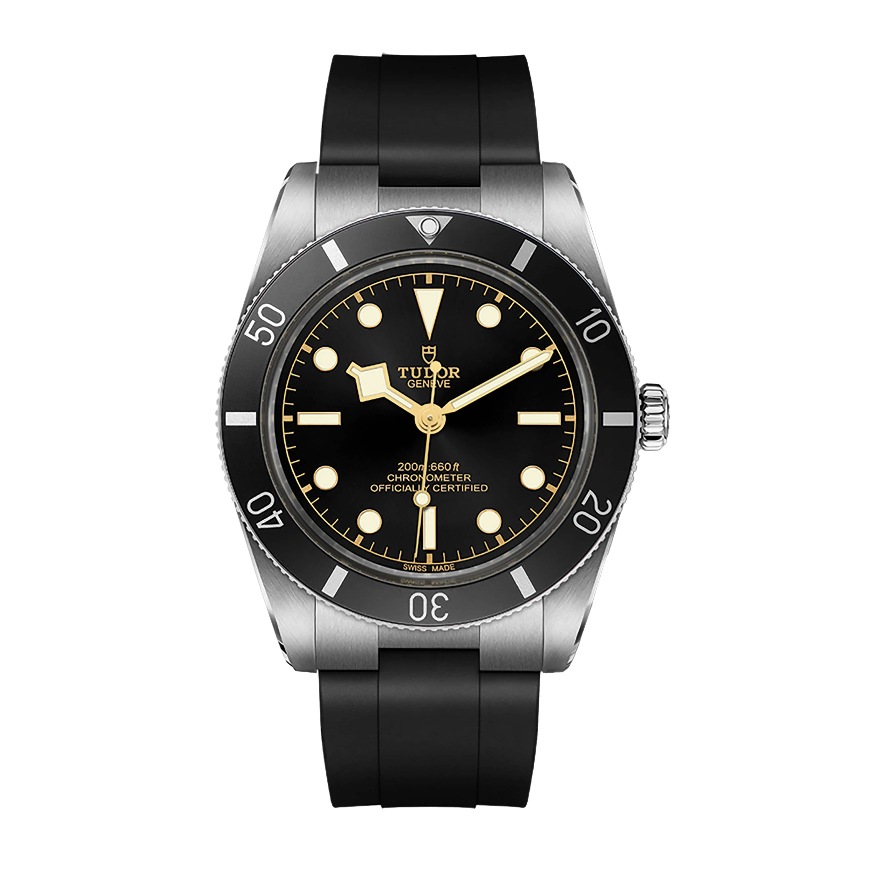 Tudor Balck Bay 54 Watch, 37mm Black Dial, M79000N-0002