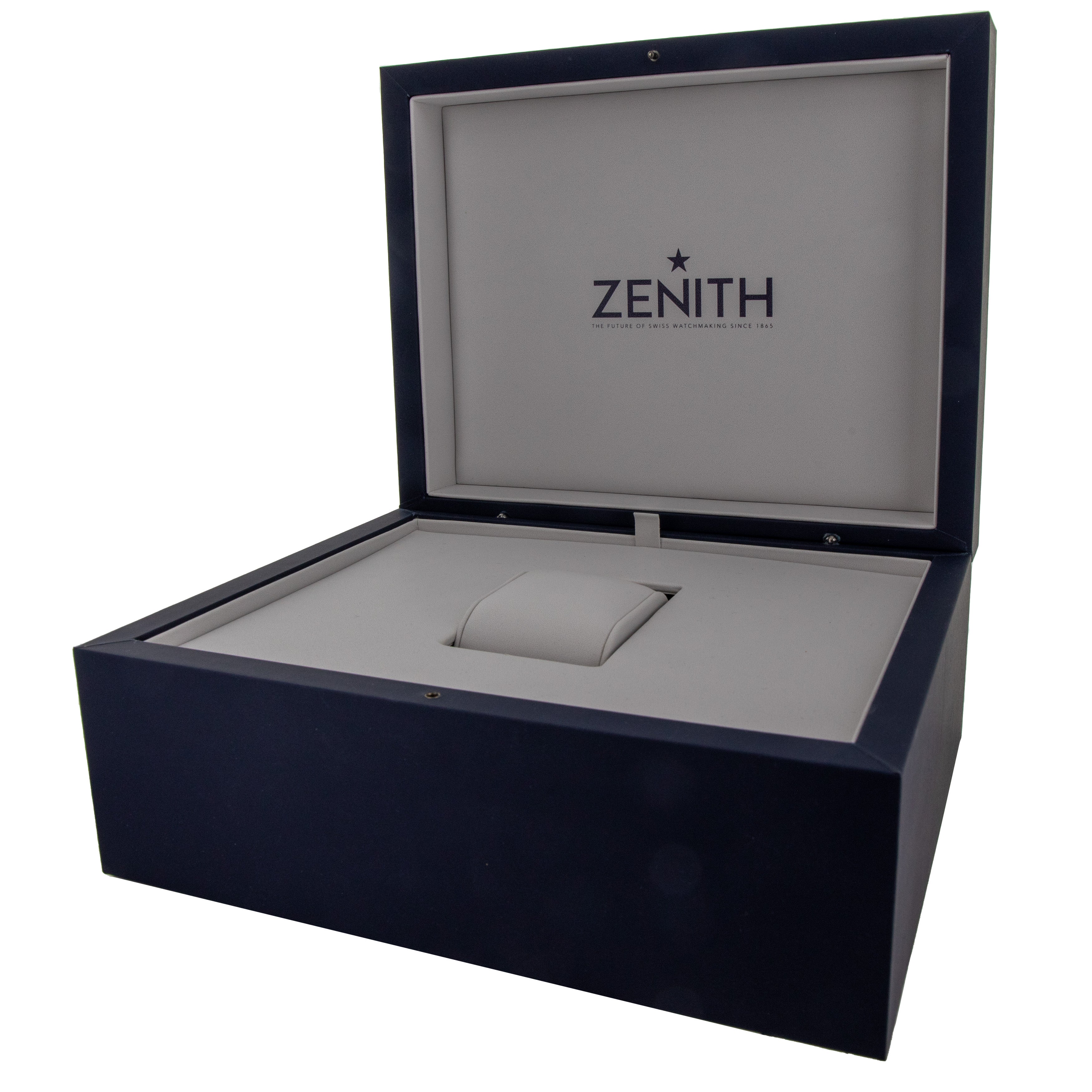 Zenith Chronomaster Original Stainless Black 38mm 03.3200.3600/21.C903 Full Set