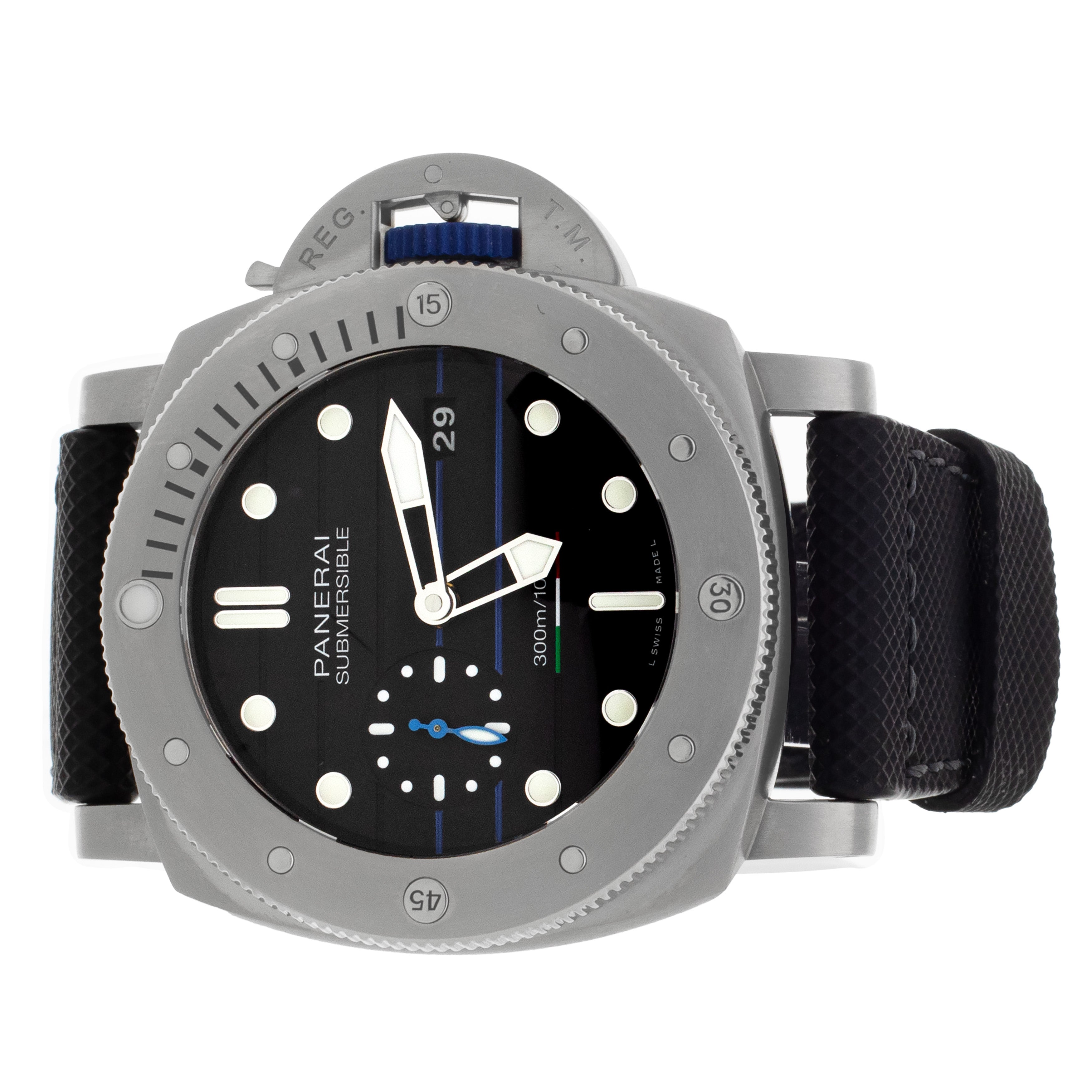 Panerai Submersible Paltrinieri Edition Titanium Black 47mm PAM01162 F