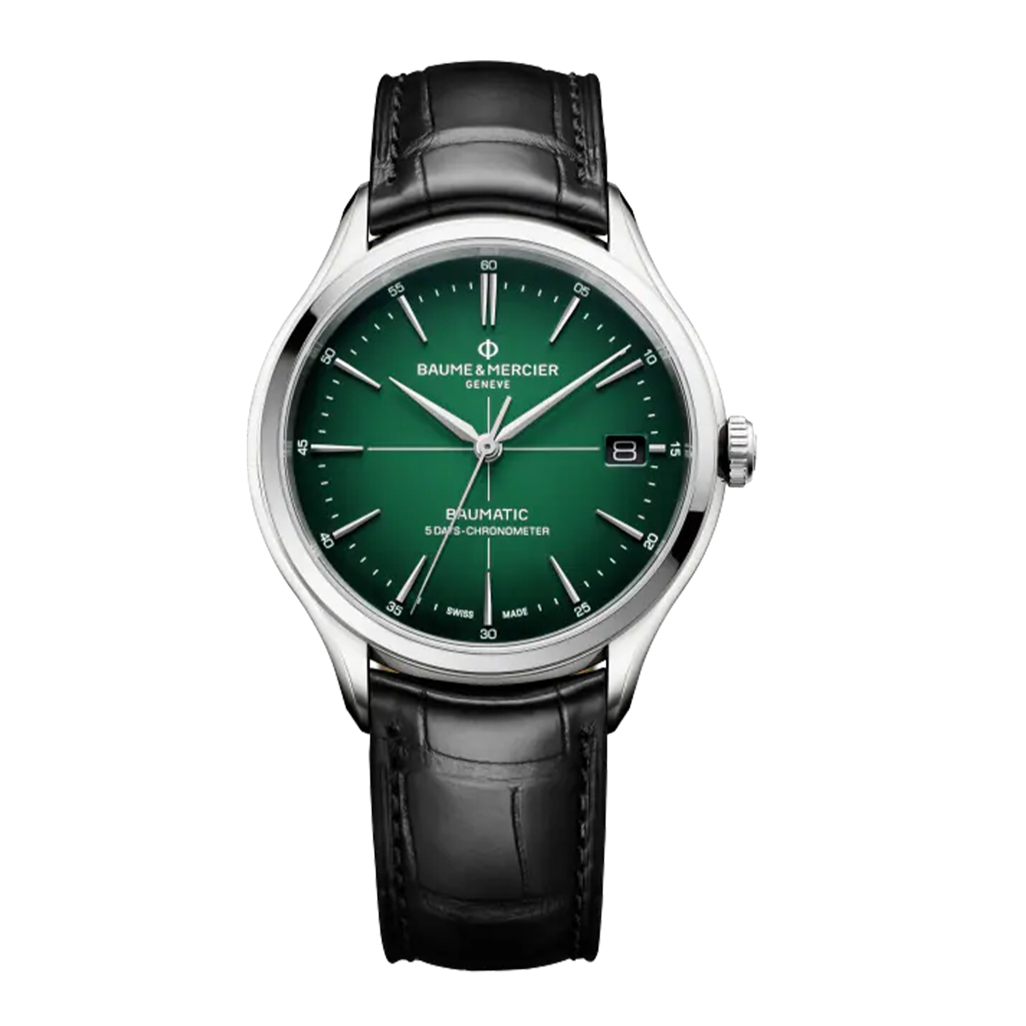 BAUME MERCIER CLIFTON Watch 40MM GREEN DIAL 10592