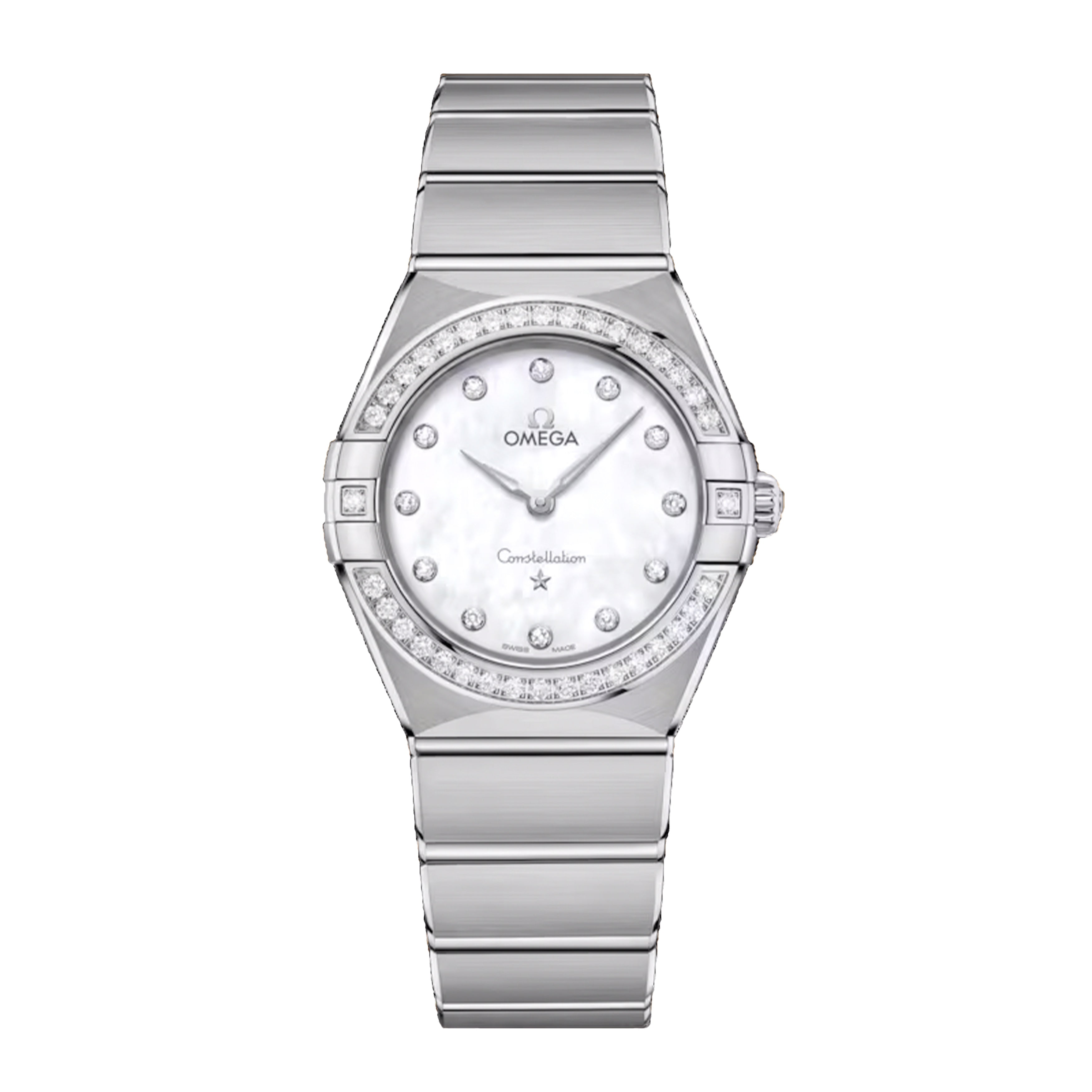 Omega Constellation Watch, 28mm Mother of Pearl Dial, 131.15.28.60.55.001