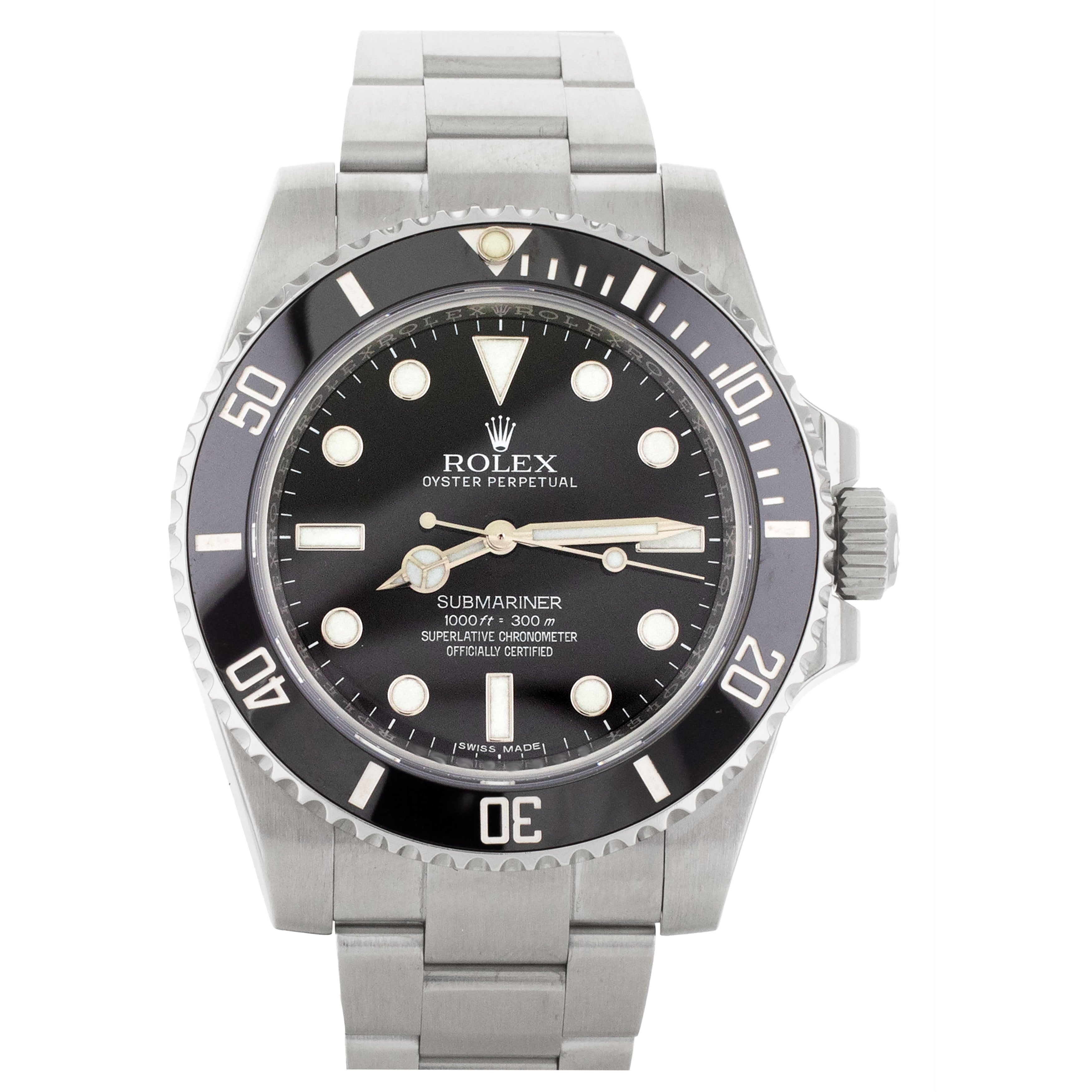 Rolex submariner no outlet date 114060