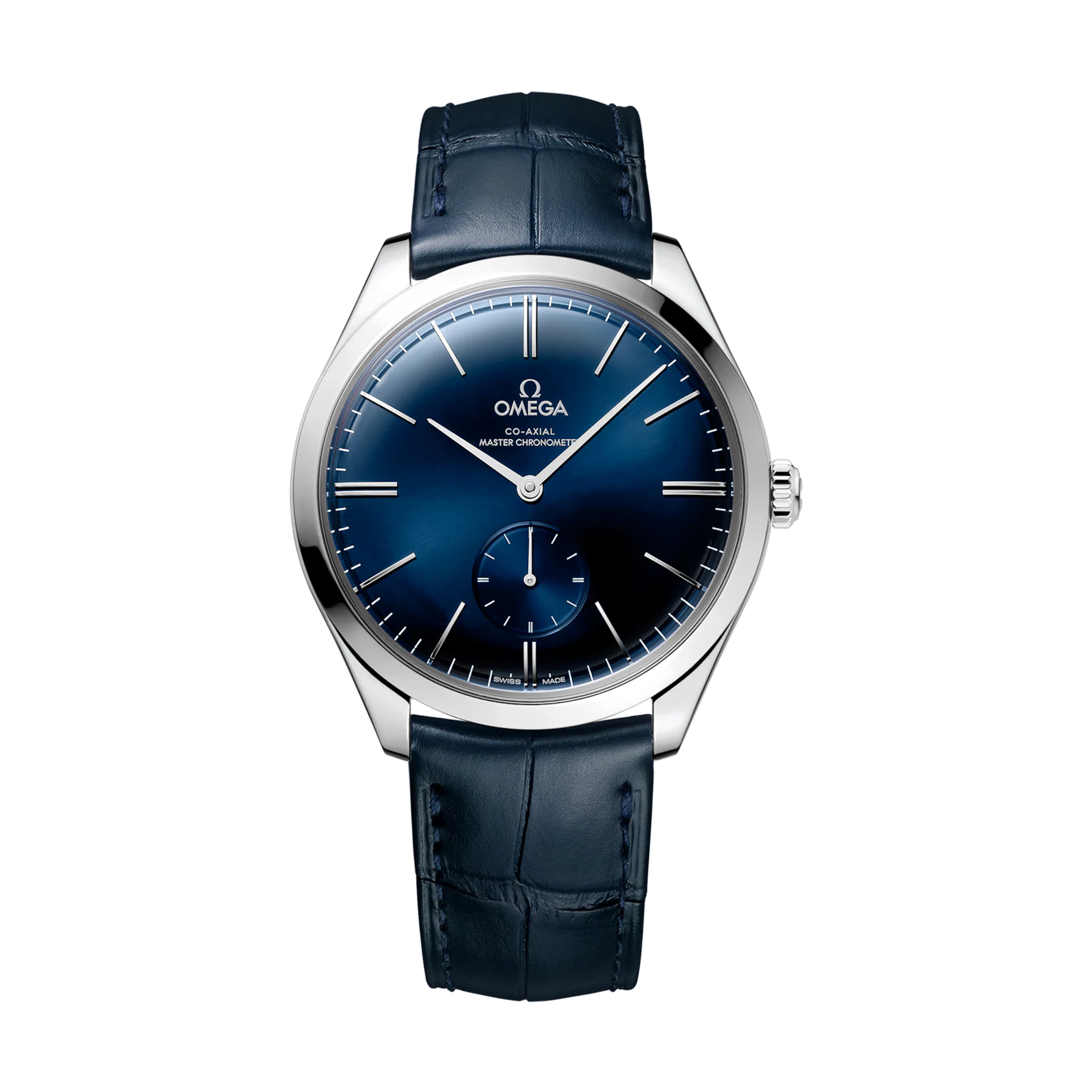Omega De Ville Tresor Watch, 40mm Blue Dial, 435.13.40.21.03.002