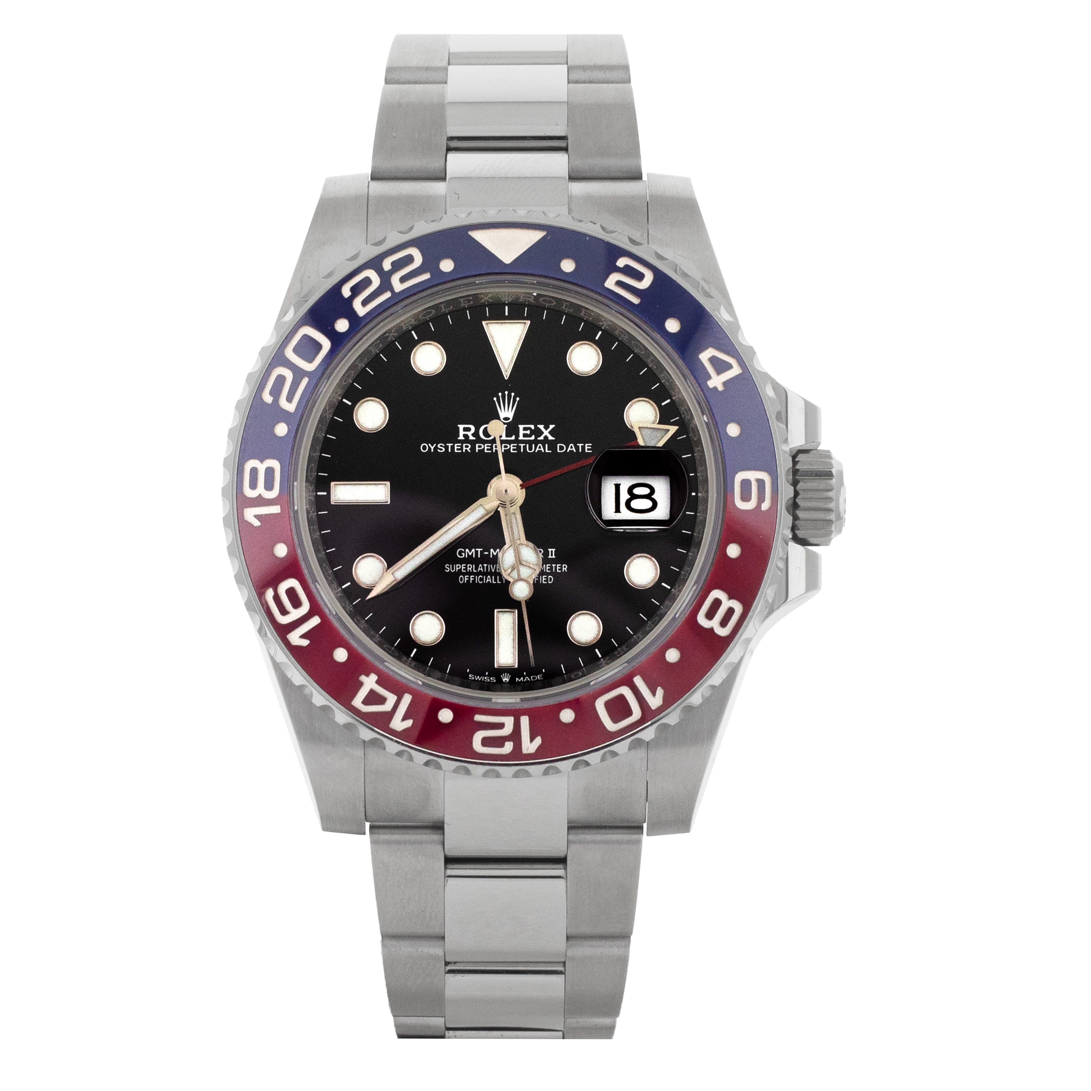 Rolex oyster clearance perpetual date pepsi