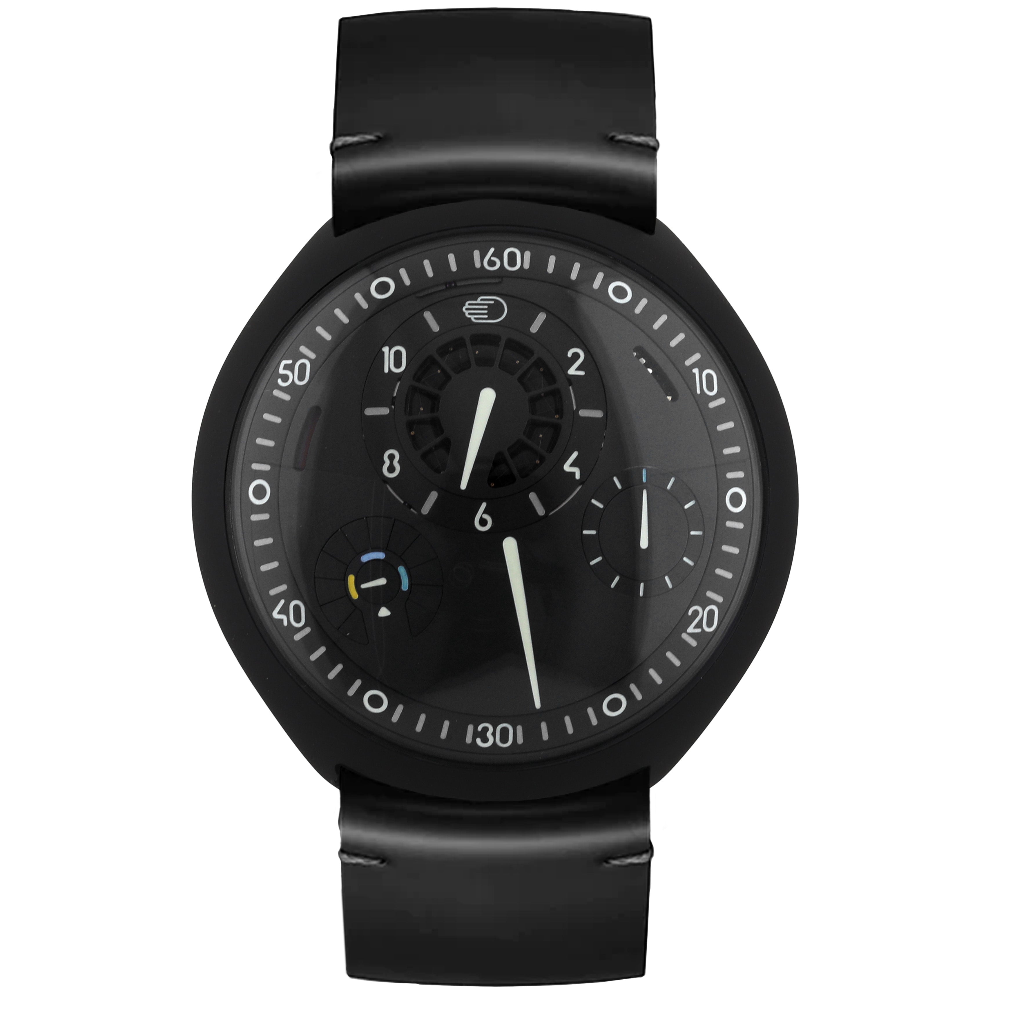Ressence Type 2.1 e-Crown Watch, 45mm Anthracite DIal, Type2.1a