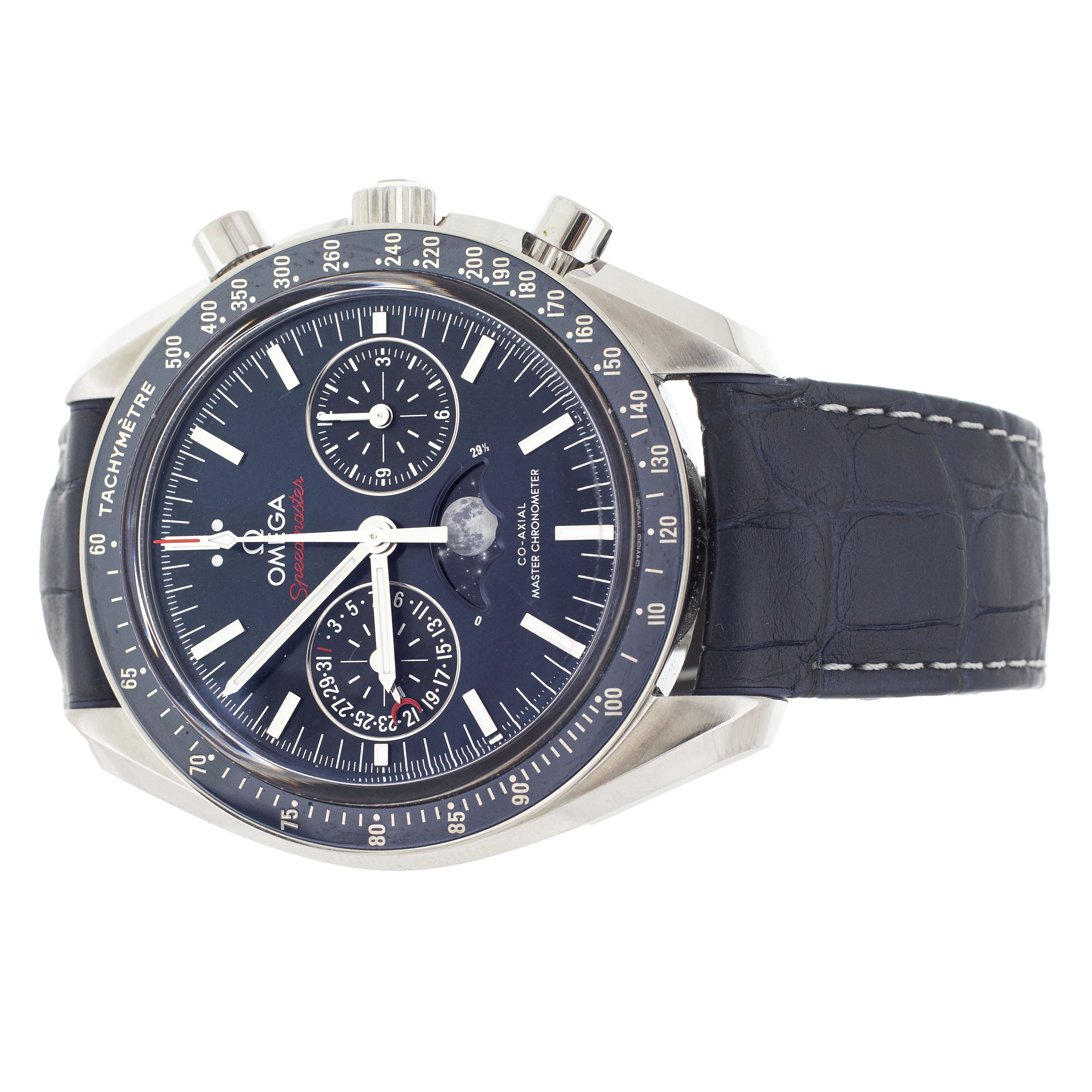 Omega Speedmaster Moonwatch Moonphase Steel 44.25mm 304.33.44.52.03.00 Full Set