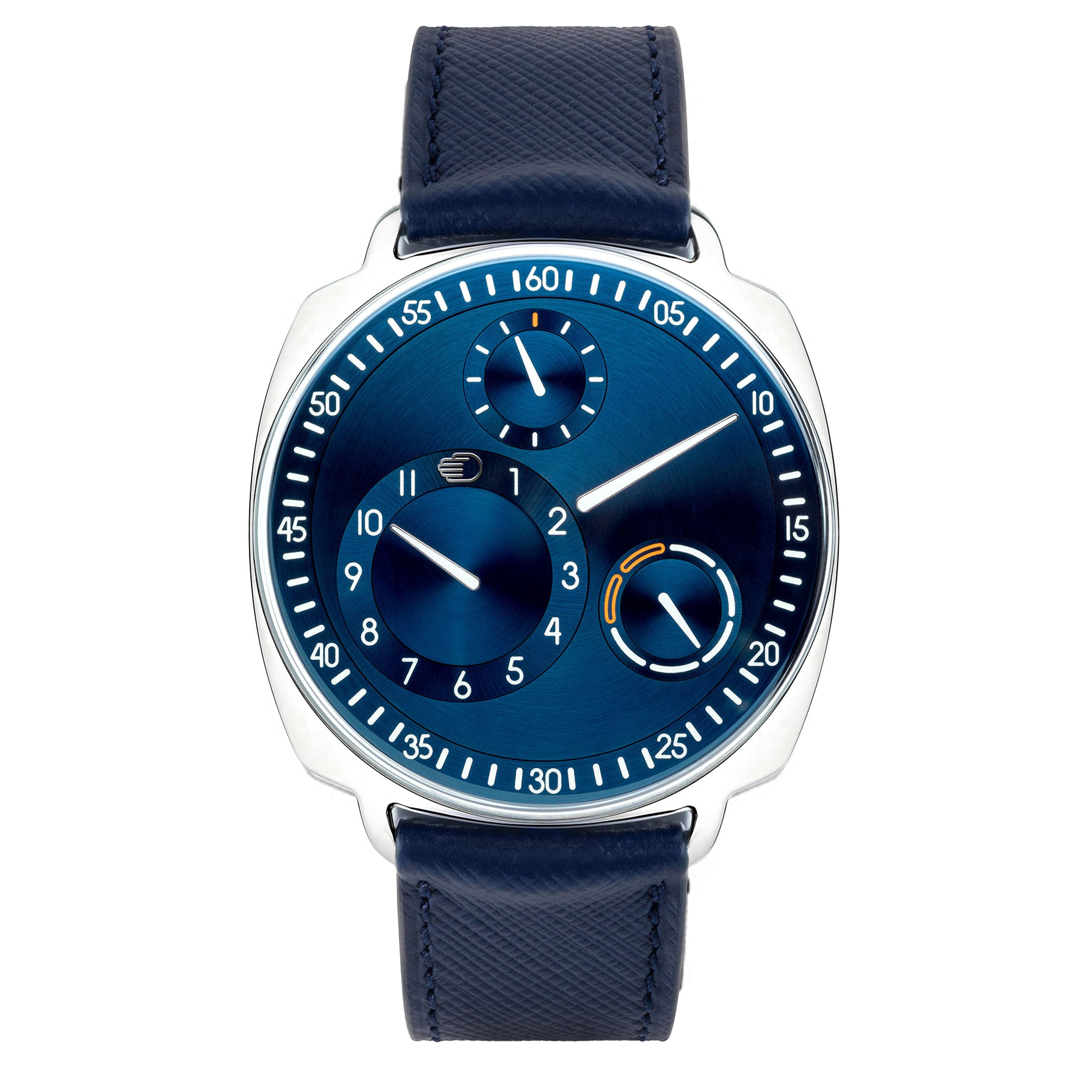 Ressence Type 1² Watch, 42mm Blue Dial, Type1.3² N