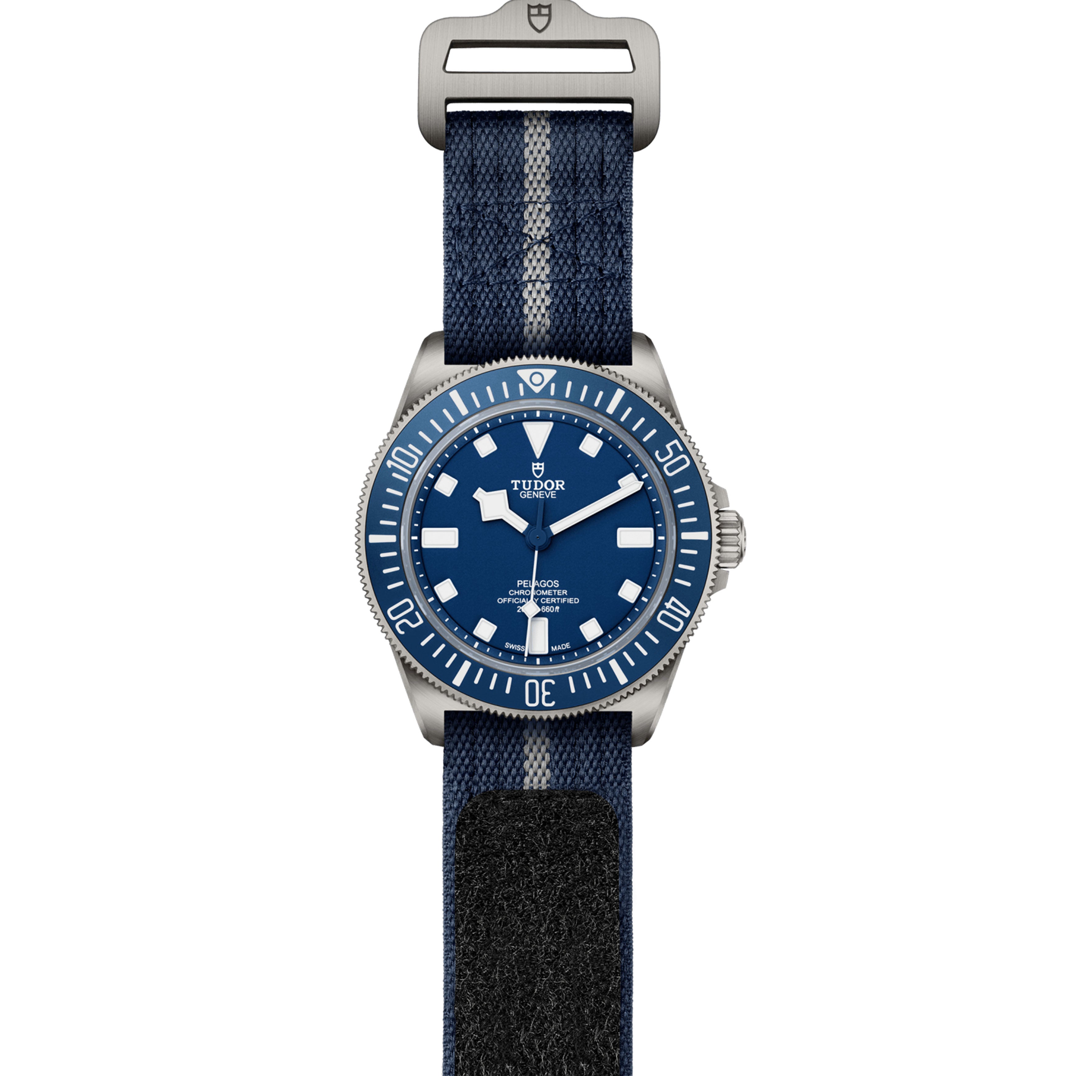 Tudor Pelagos FXD Watch, 42mm Blue Dial, M25707B/24-0001