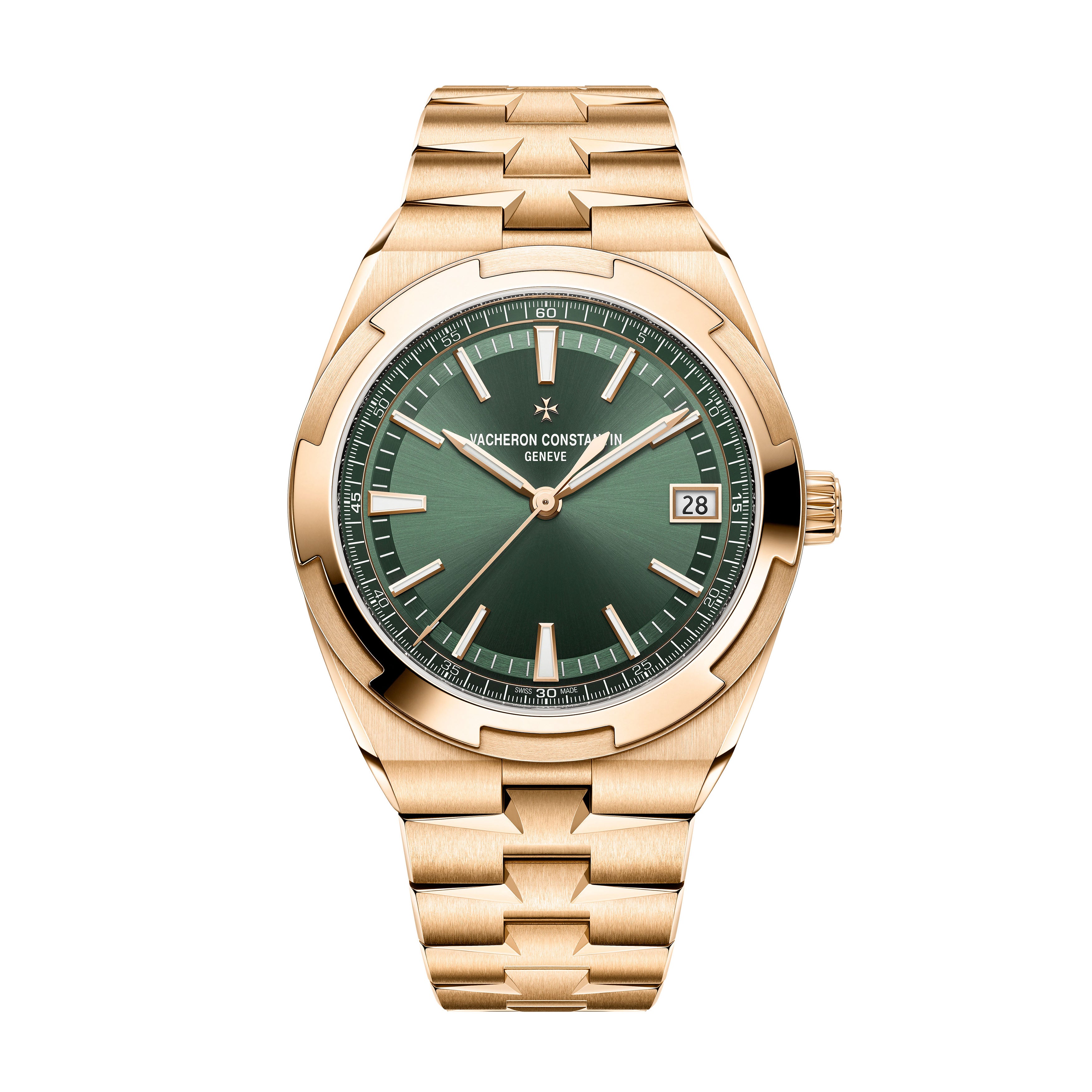 Vacheron Constantin Overseas Self-Winding Watch, 41mm Green Dial, 4520V/210R-B967