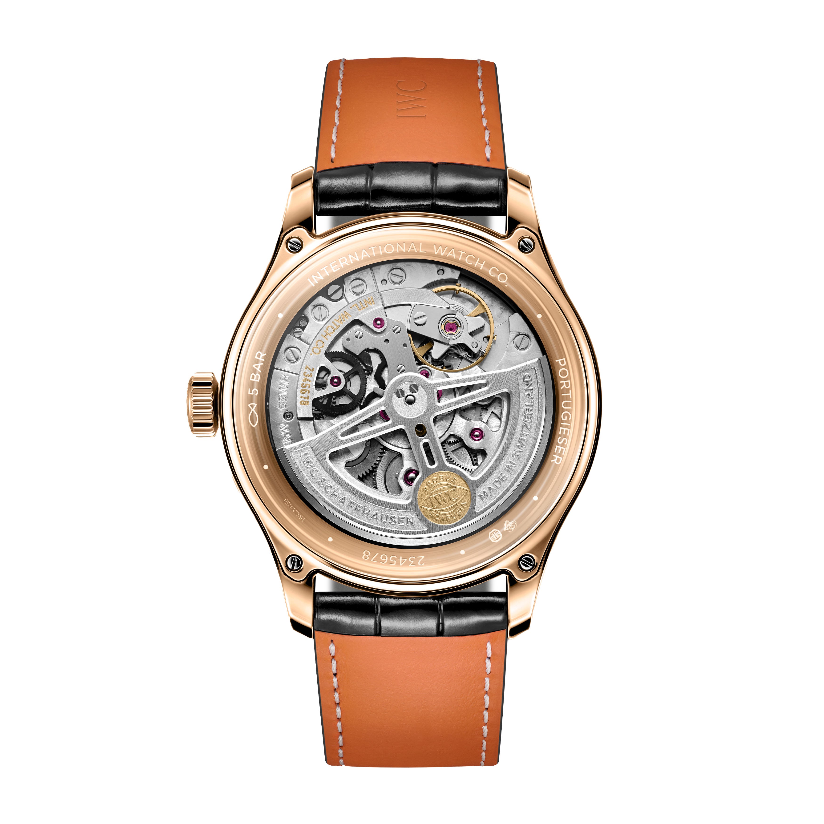 IWC Portugieser Automatic 40 Watch, 40mm Black Dial, IW358401