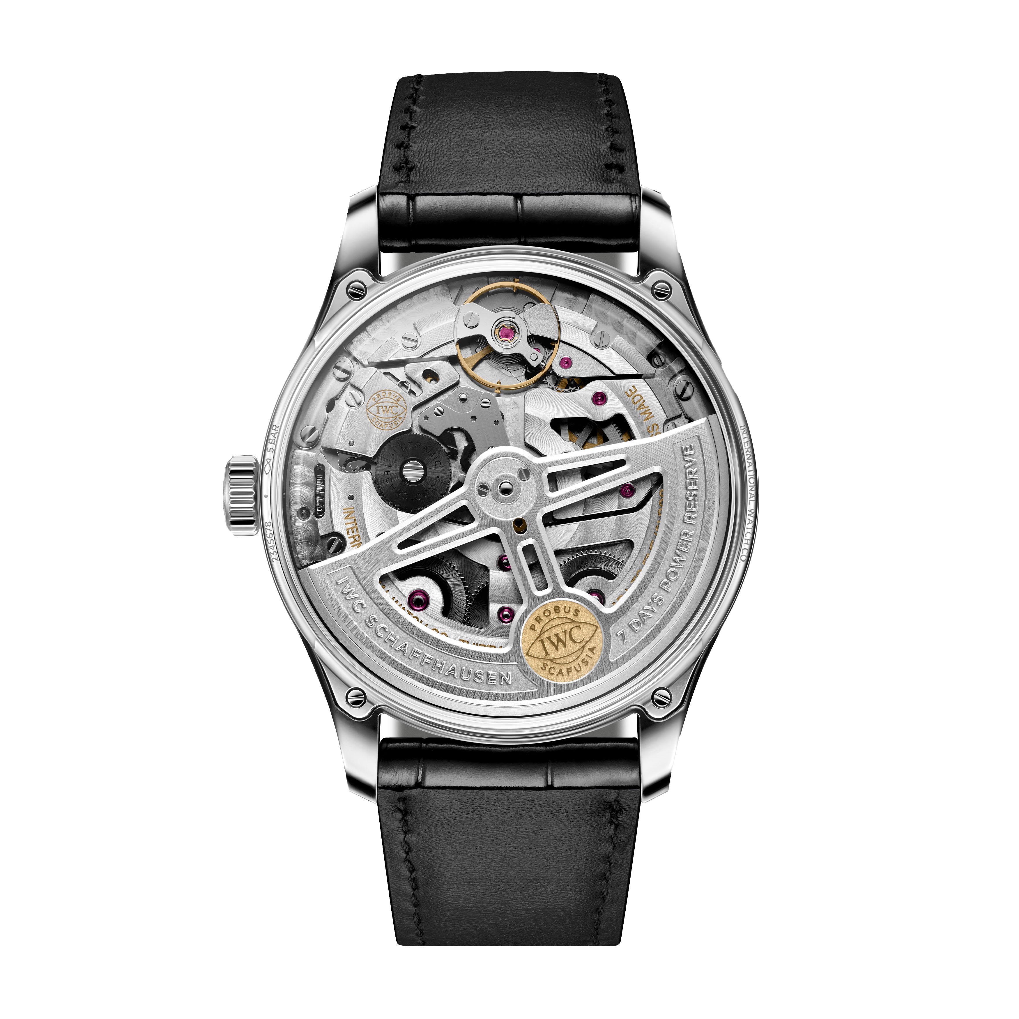 IWC Portugieser Automatic Watch, 42mm Beige Dial, IW501705