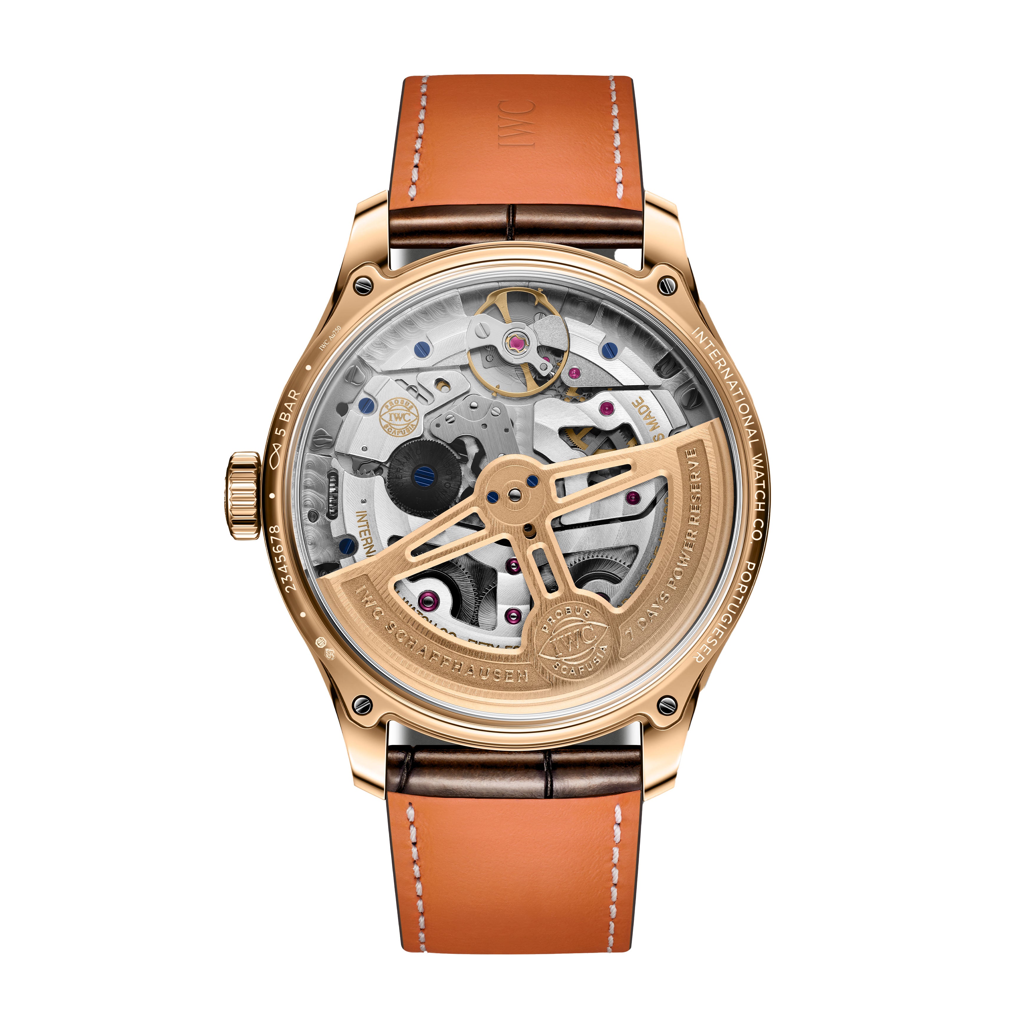 IWC Portugieser Perpetual Calendar Watch, 44.4mm Silver Dial, IW503701