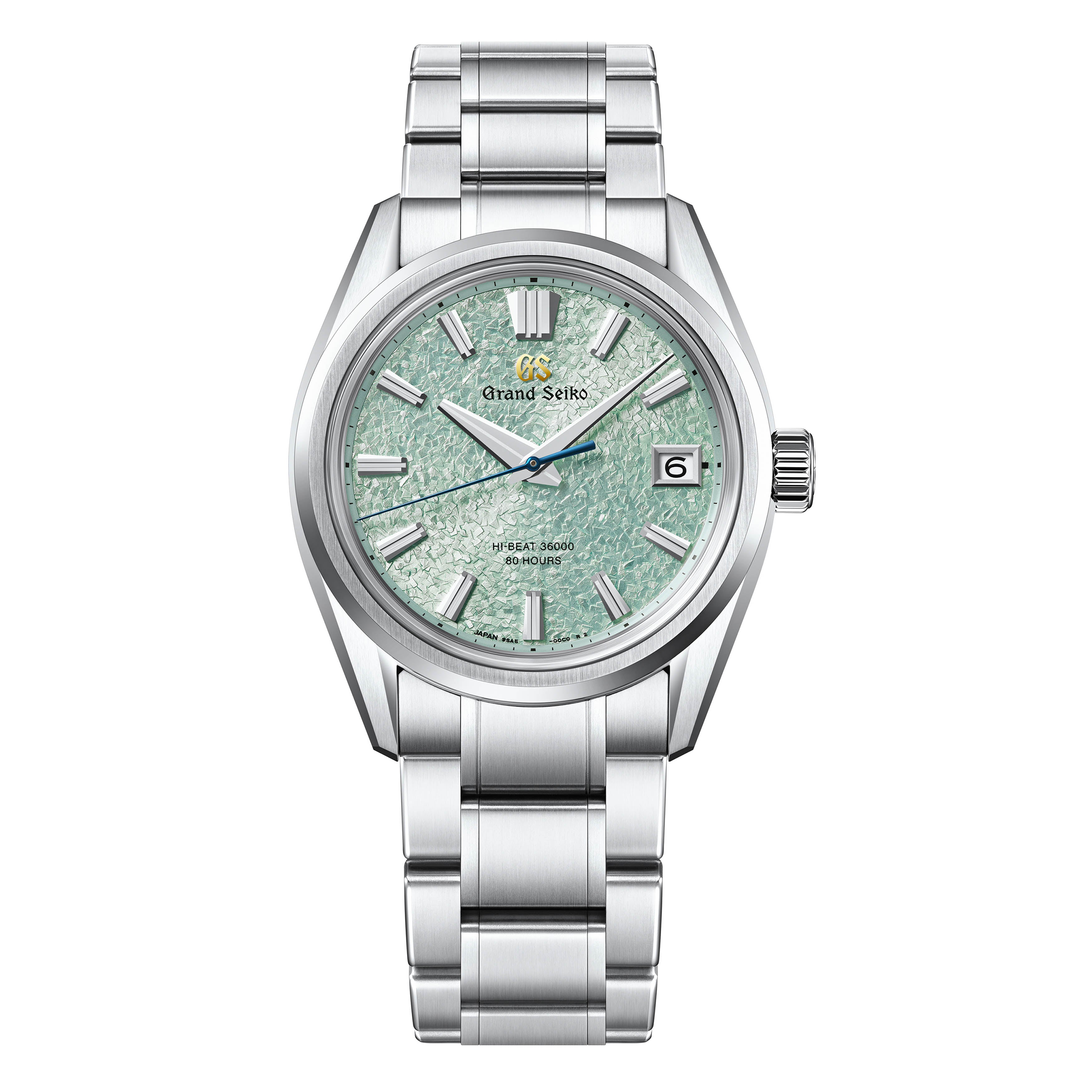 Grand Seiko Evolution 9 Hi-Beat Genbi Valley Watch, 40mm Green Dial, SLGH021