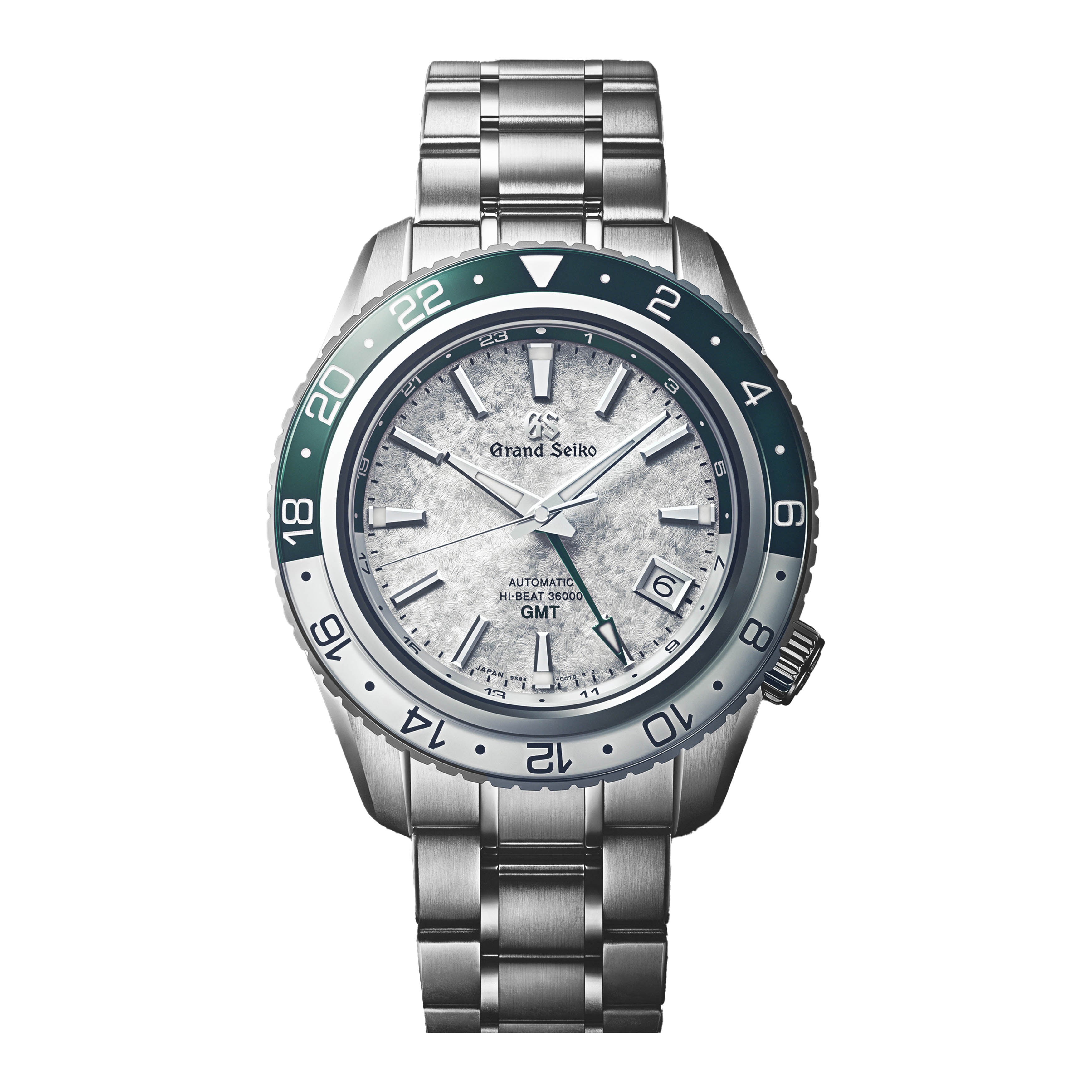 Grand Seiko Sport Spring Drive GMT Snowy Valley Watch, 44.2mm White Dial, SBGJ277