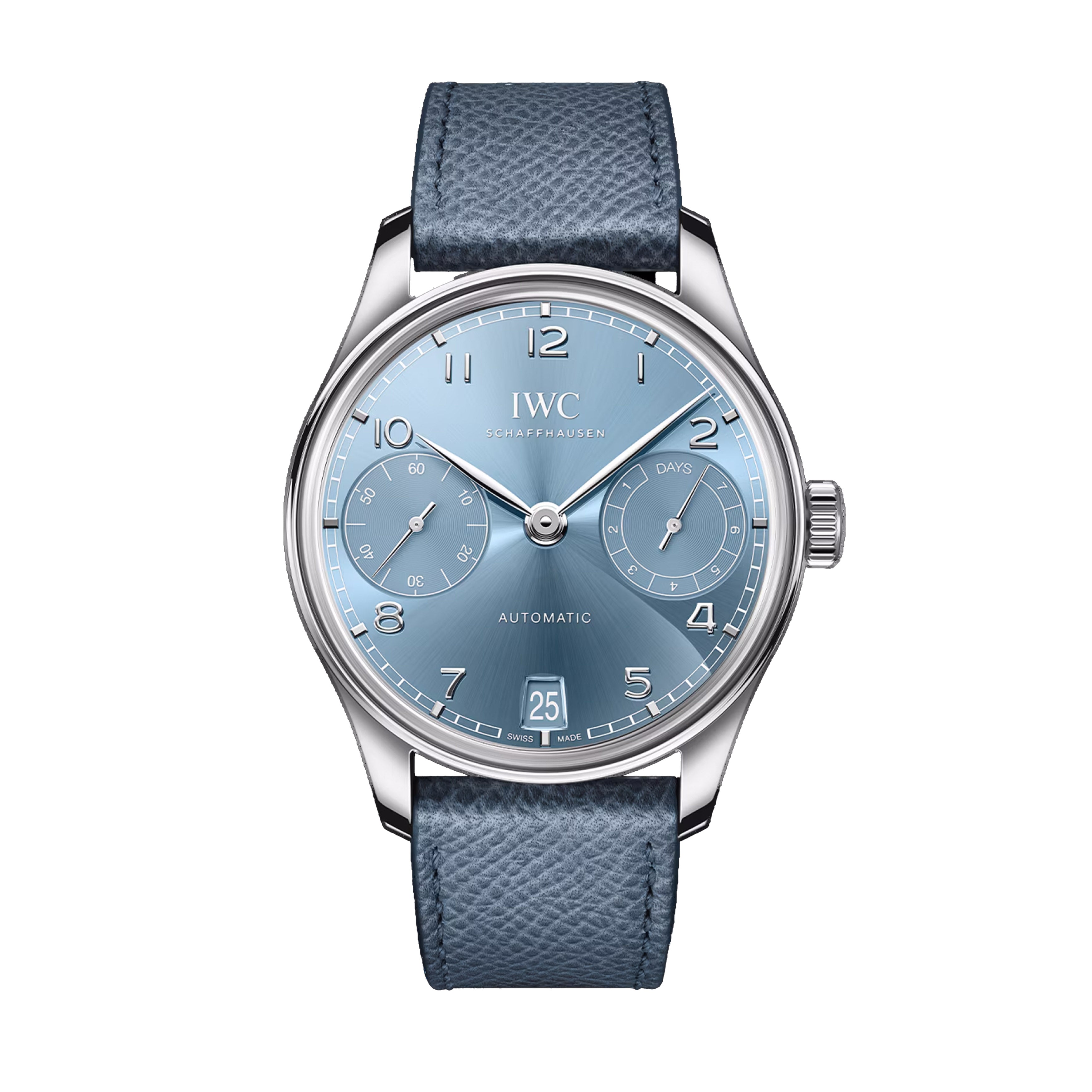 IWC Portugieser Automatic 42 Watch, 42mm Blue Dial, IW501708